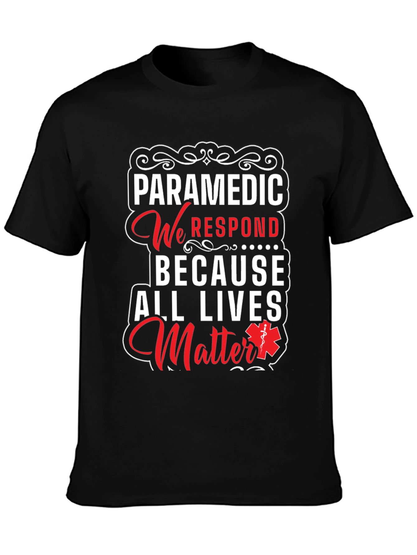 Paramedic All Lives Matter Graphic Tee