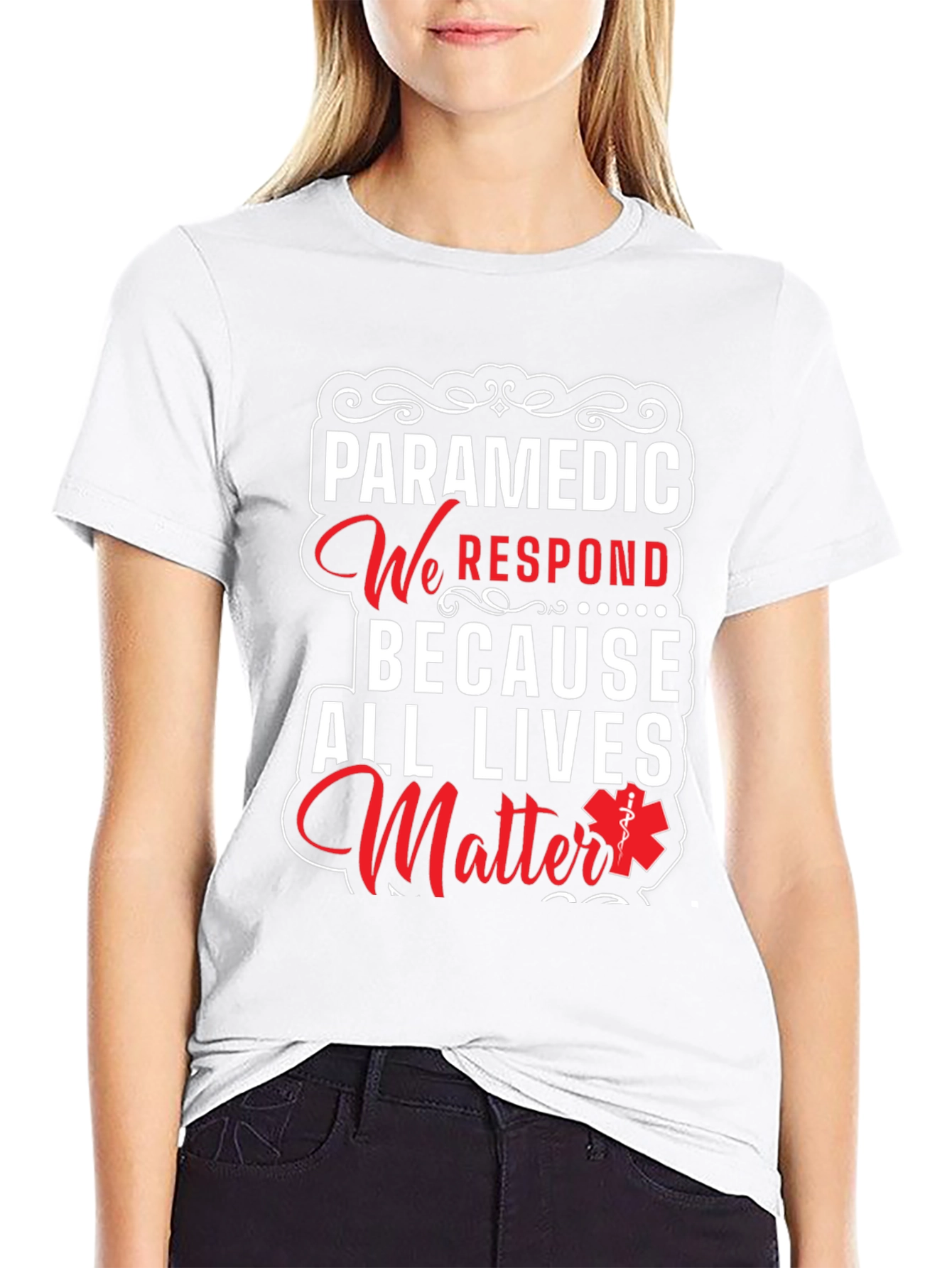 Paramedic All Lives Matter Graphic Tee