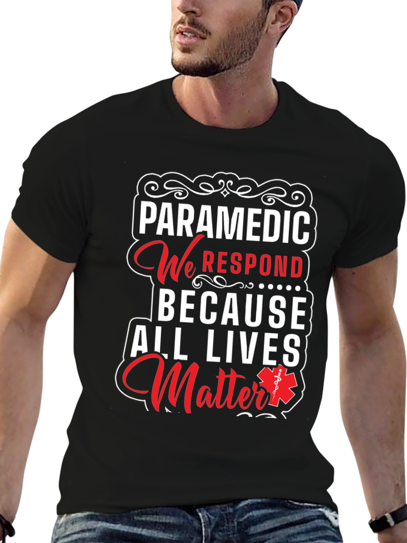 Paramedic All Lives Matter Graphic Tee