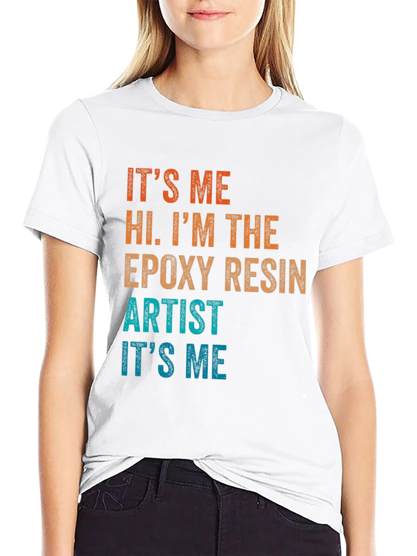 Epoxy Resin Artist T-Shirt Funny Crafting Tee