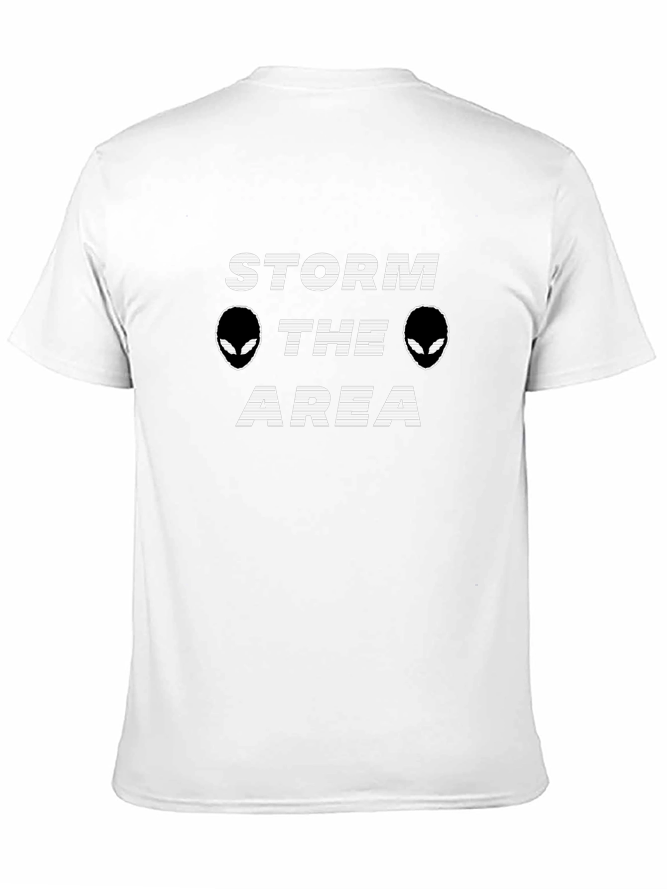 Storm The Area Alien Graphic T-Shirt