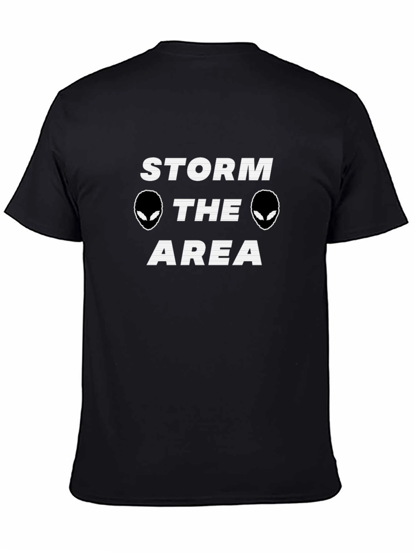 Storm The Area Alien Graphic T-Shirt