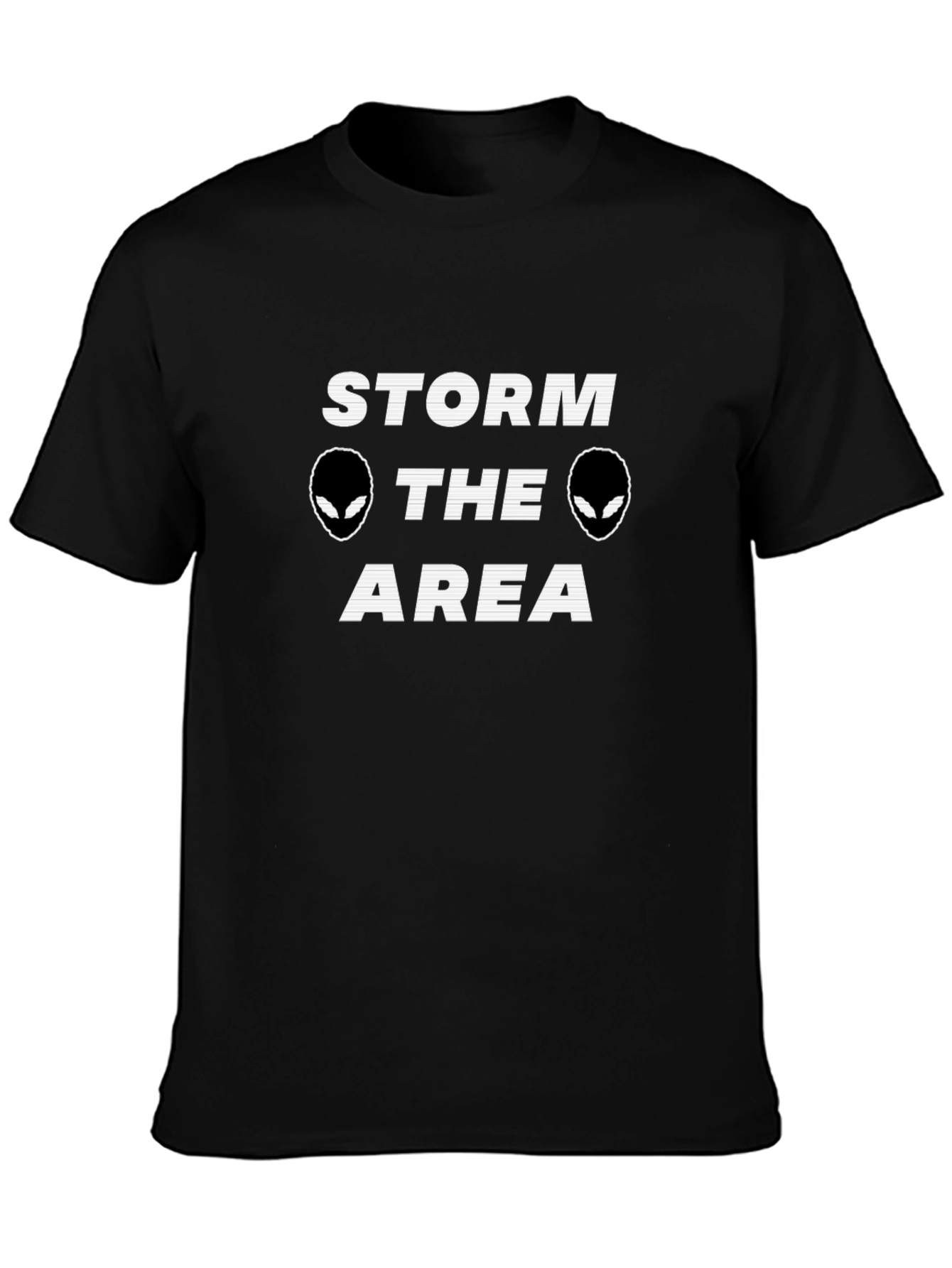 Storm The Area Alien Graphic T-Shirt