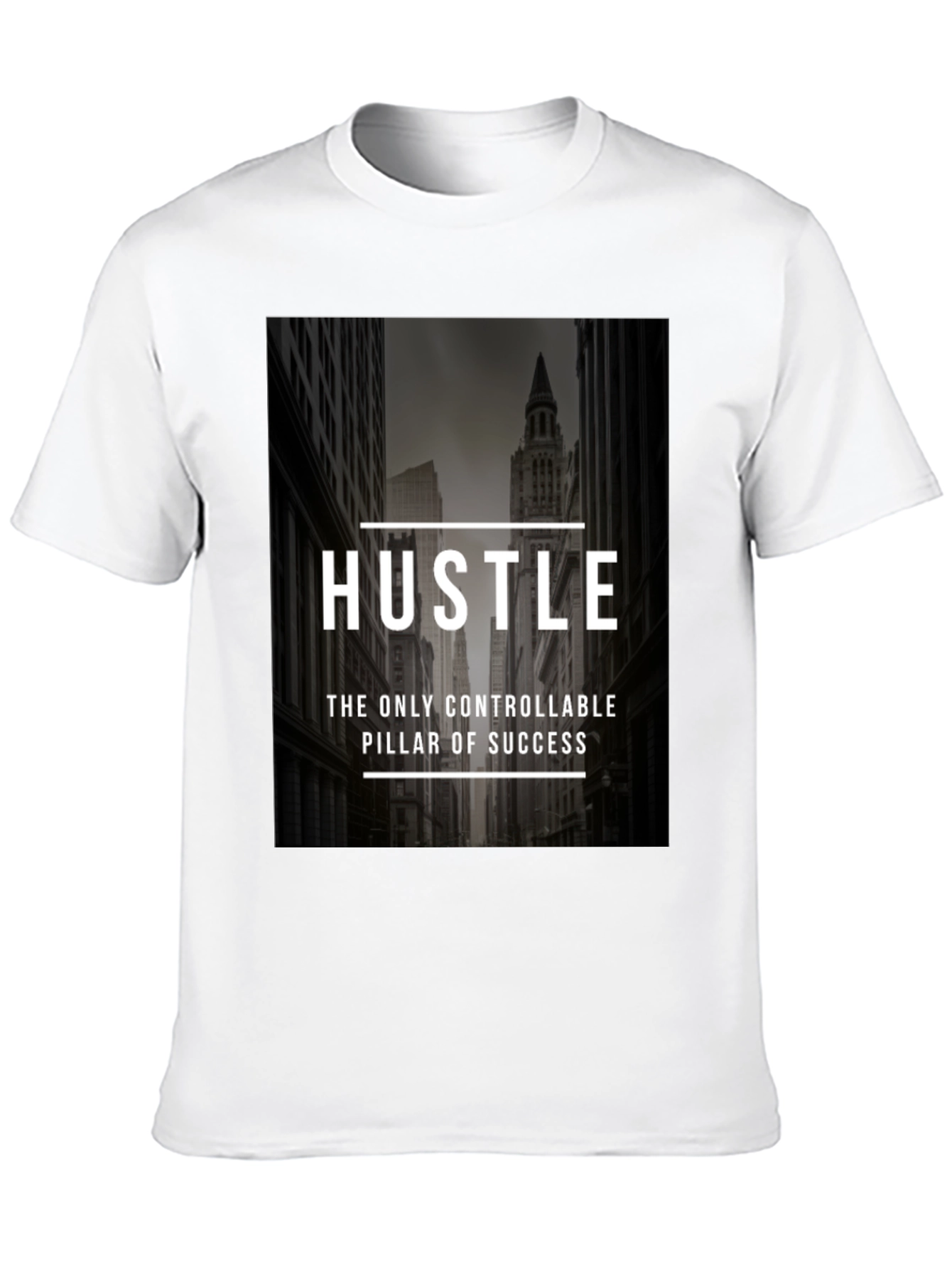 Hustle Graphic Print T-Shirt