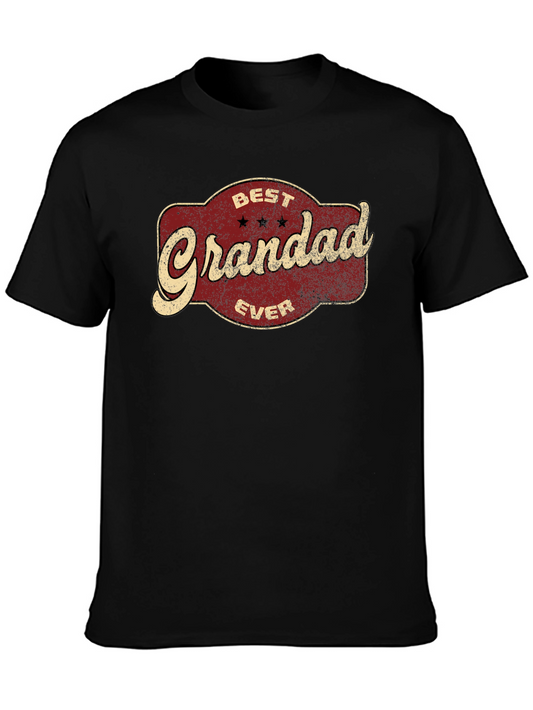 Best Grandad Ever T-Shirt - Gift for Grandpa