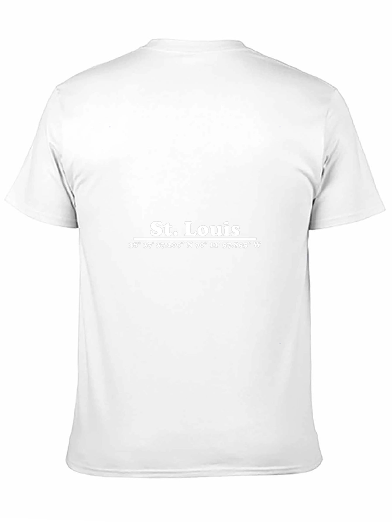 St. Louis Coordinates Graphic T-Shirt