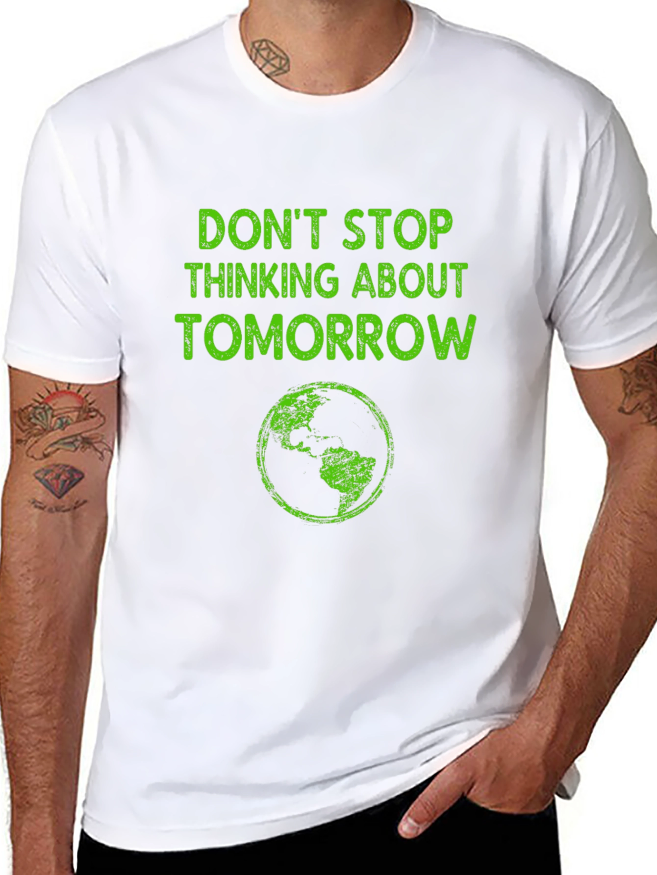 Eco-Friendly Tomorrow Graphic T-Shirt
