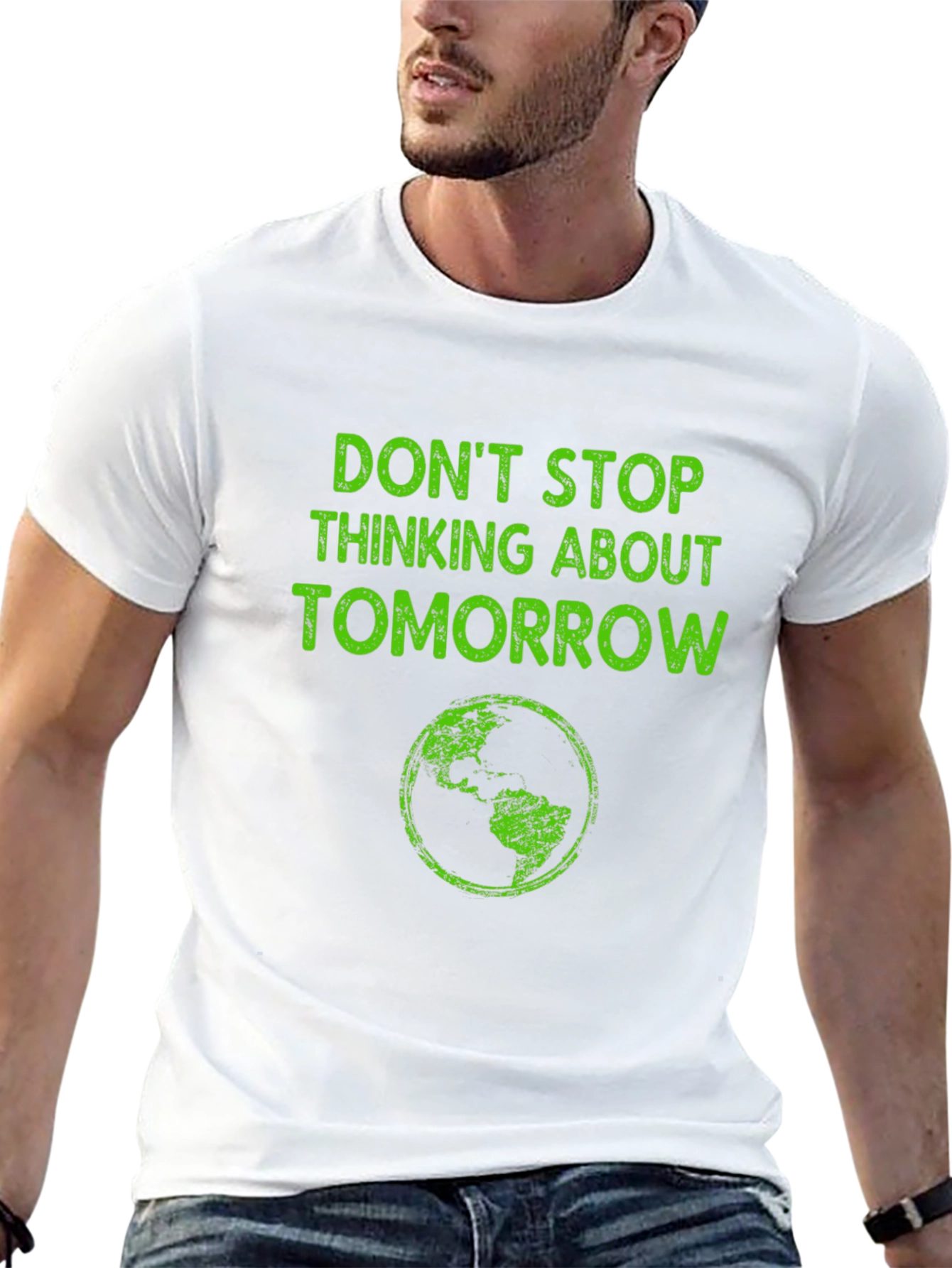 Eco-Friendly Tomorrow Graphic T-Shirt