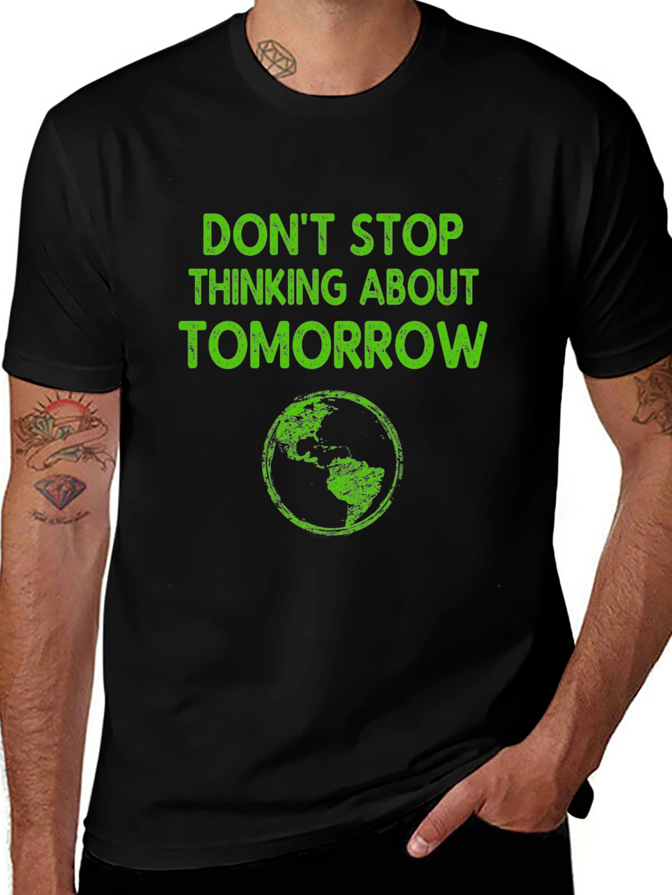 Eco-Friendly Tomorrow Graphic T-Shirt