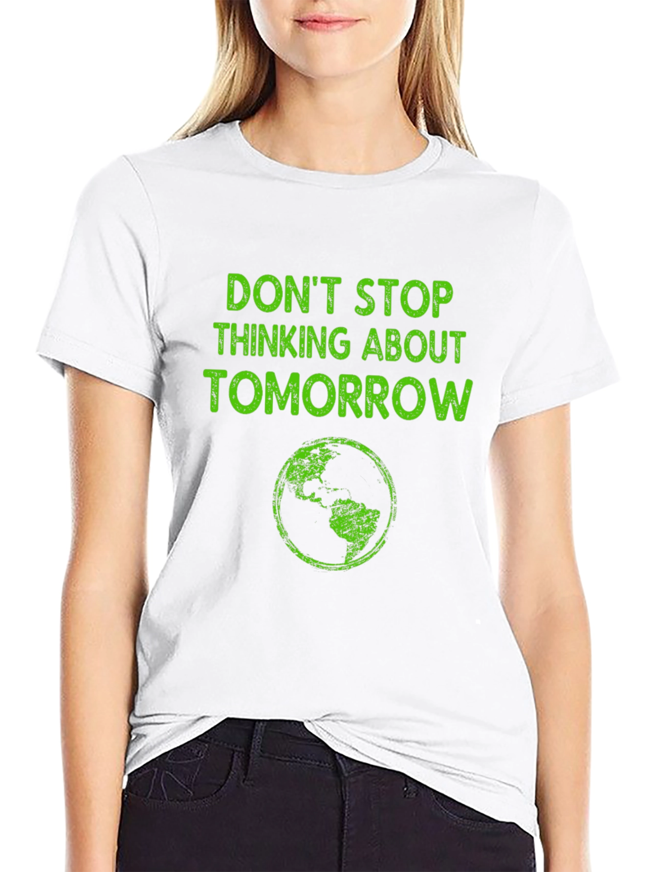 Eco-Friendly Tomorrow Graphic T-Shirt
