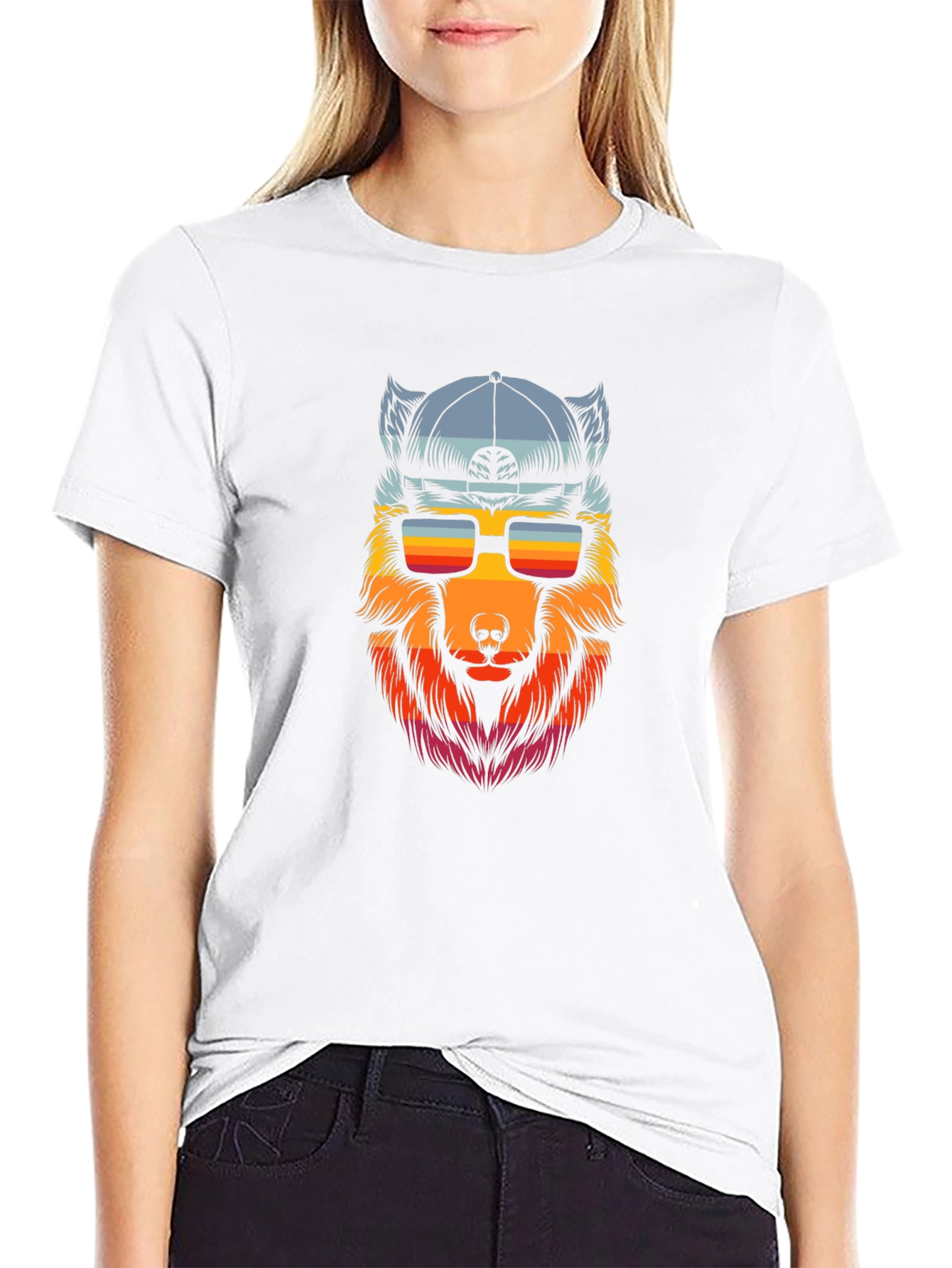 Cool Wolf Graphic Tee