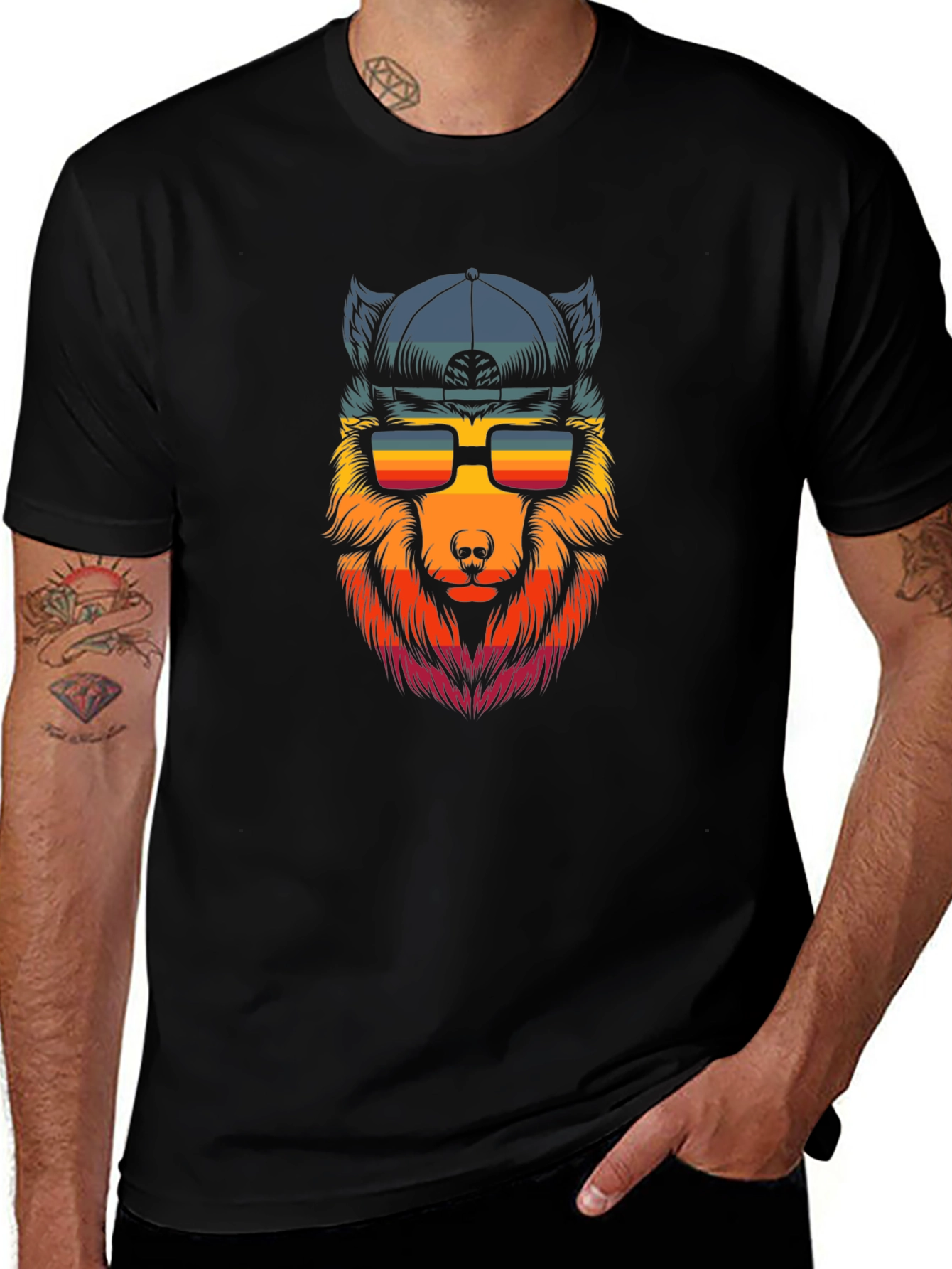 Cool Wolf Graphic Tee