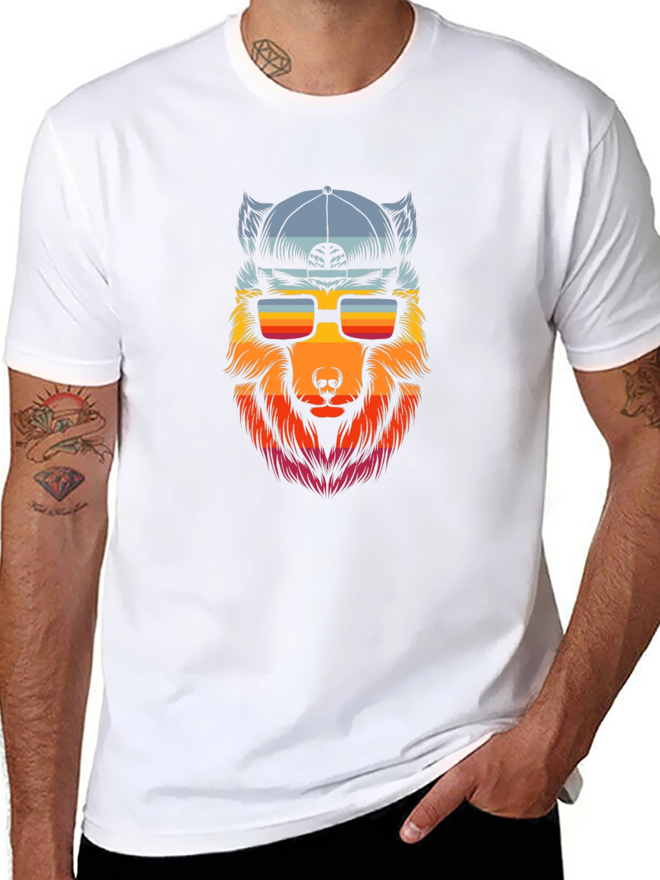 Cool Wolf Graphic Tee