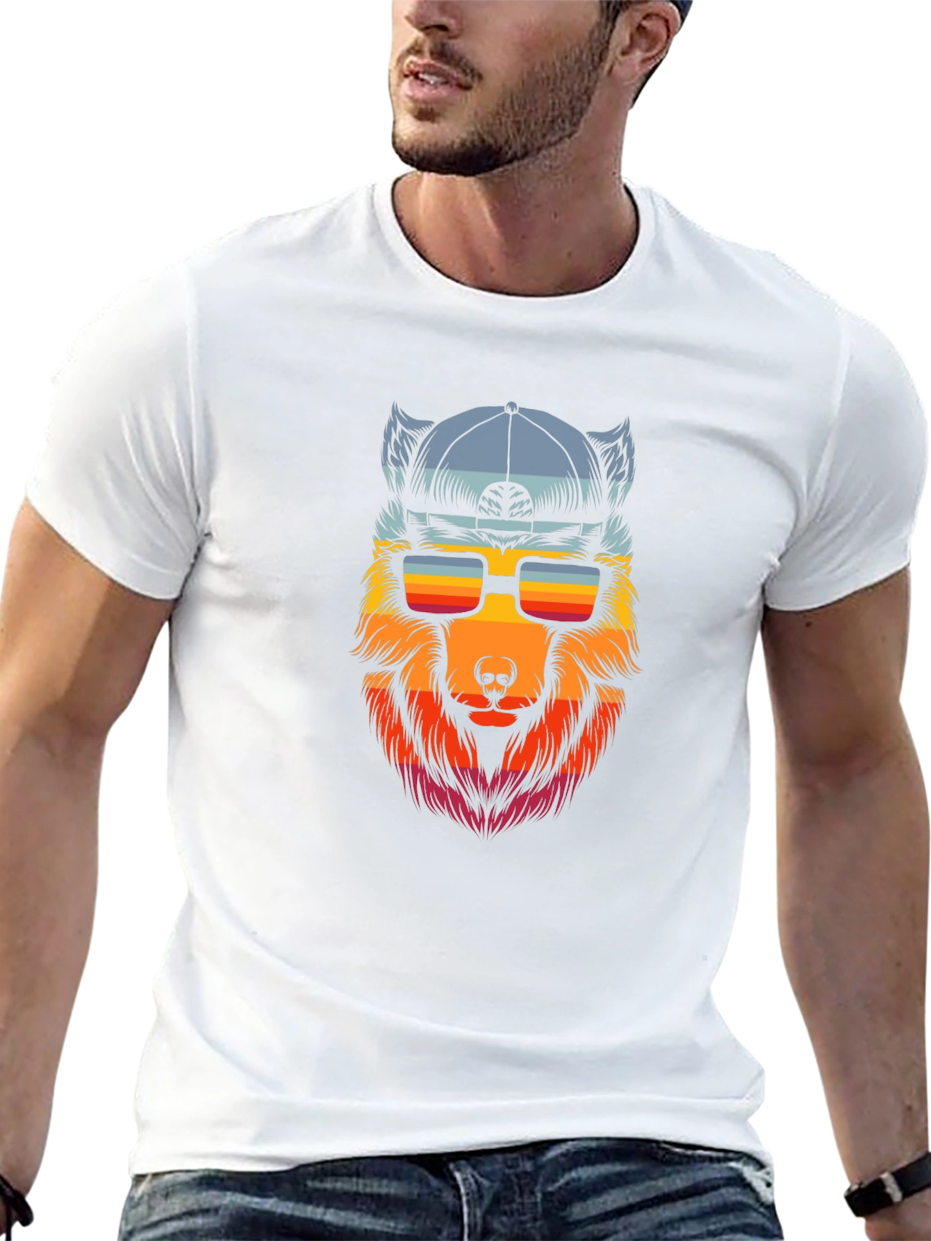Cool Wolf Graphic Tee