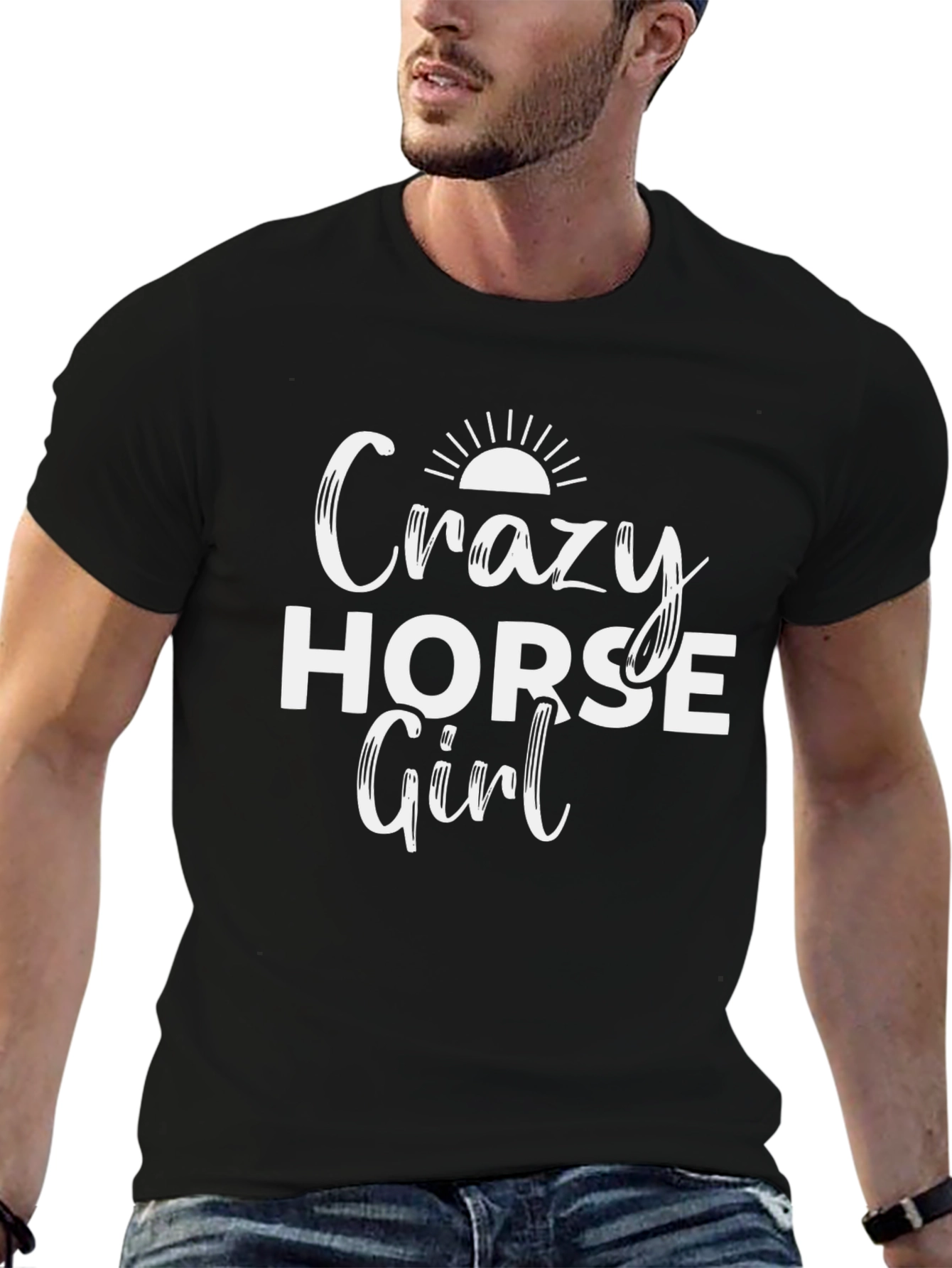 Crazy Horse Girl T-Shirt
