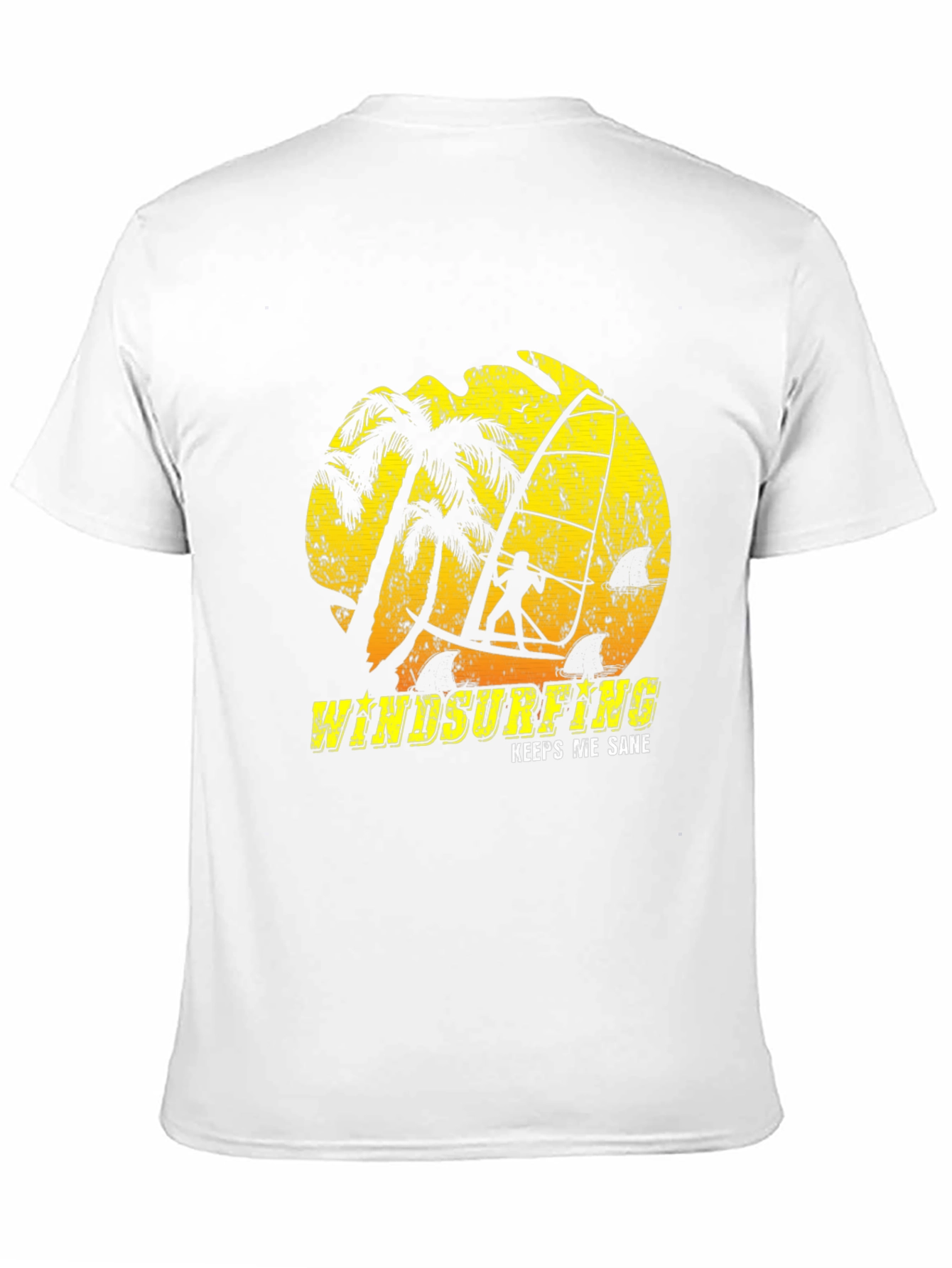 Windsurfing Graphic Tee: Keeps Me Sane