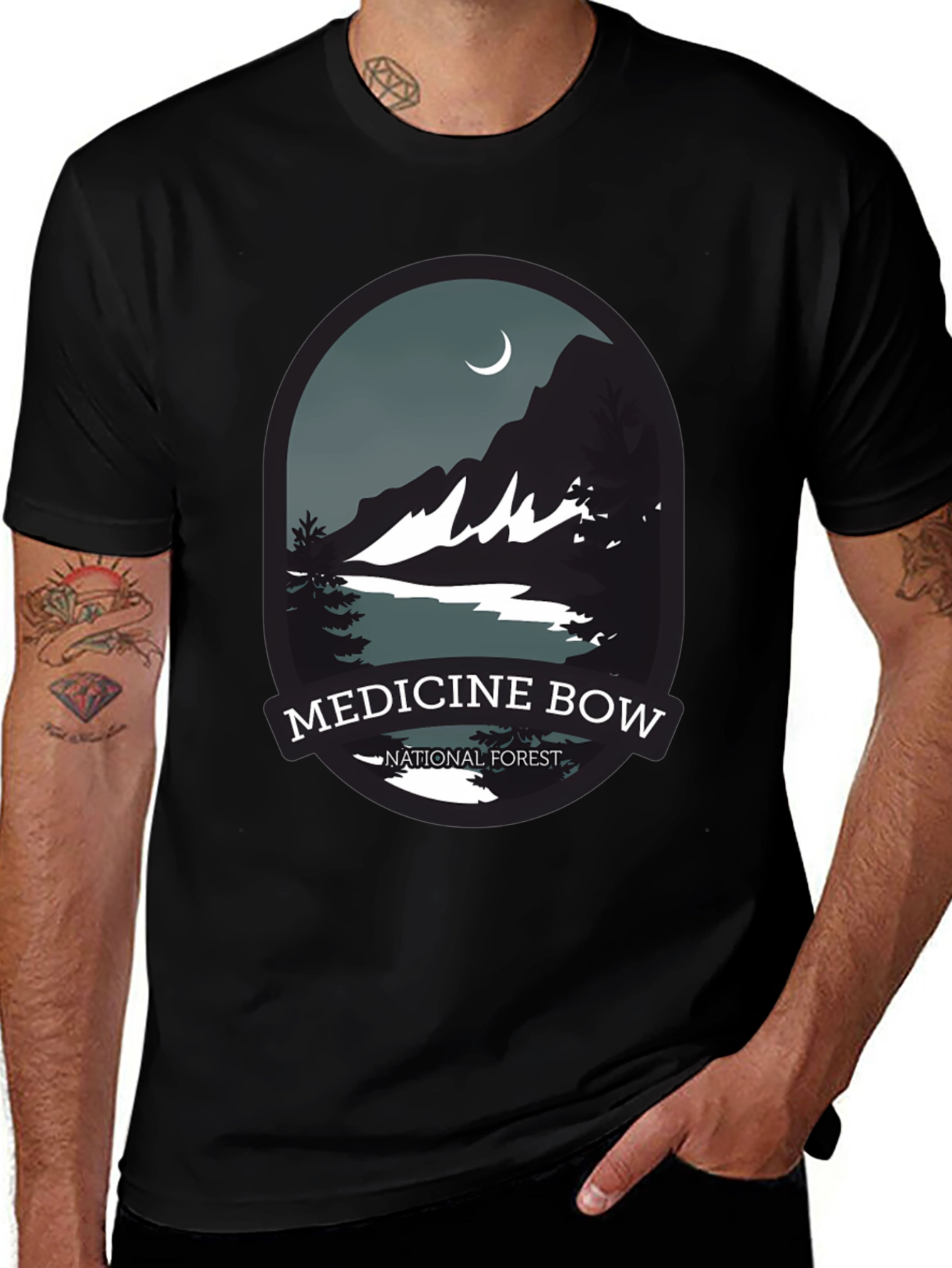 Medicine Bow National Forest Graphic T-Shirt