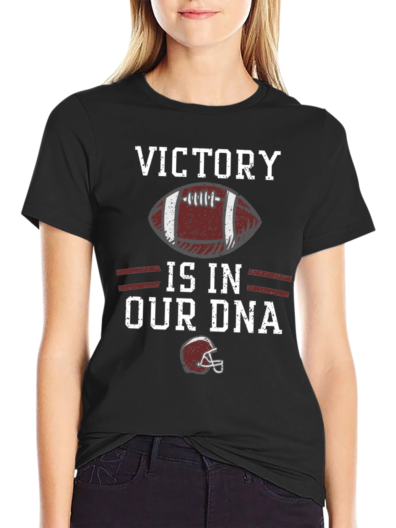 Victory is in Our DNA Football T-Shirt