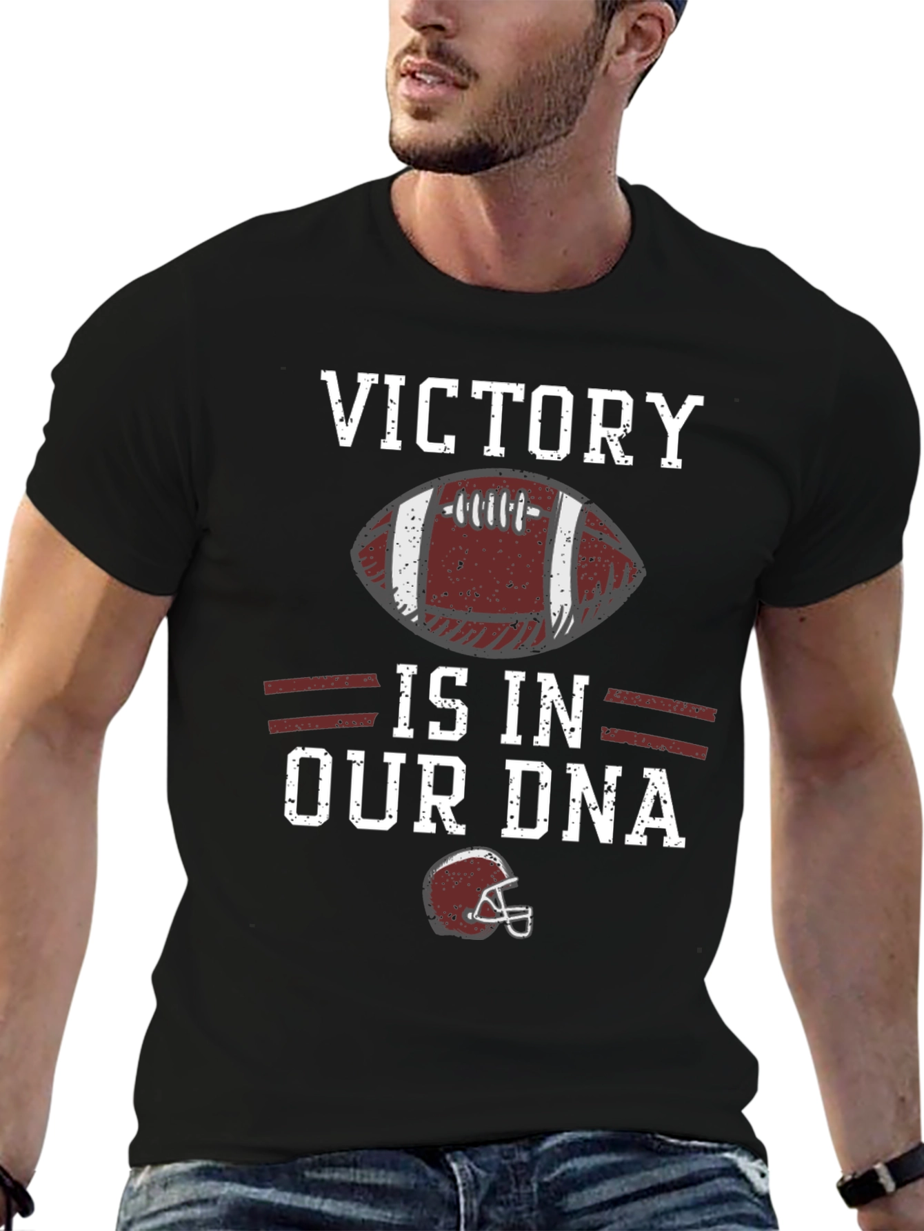 Victory is in Our DNA Football T-Shirt