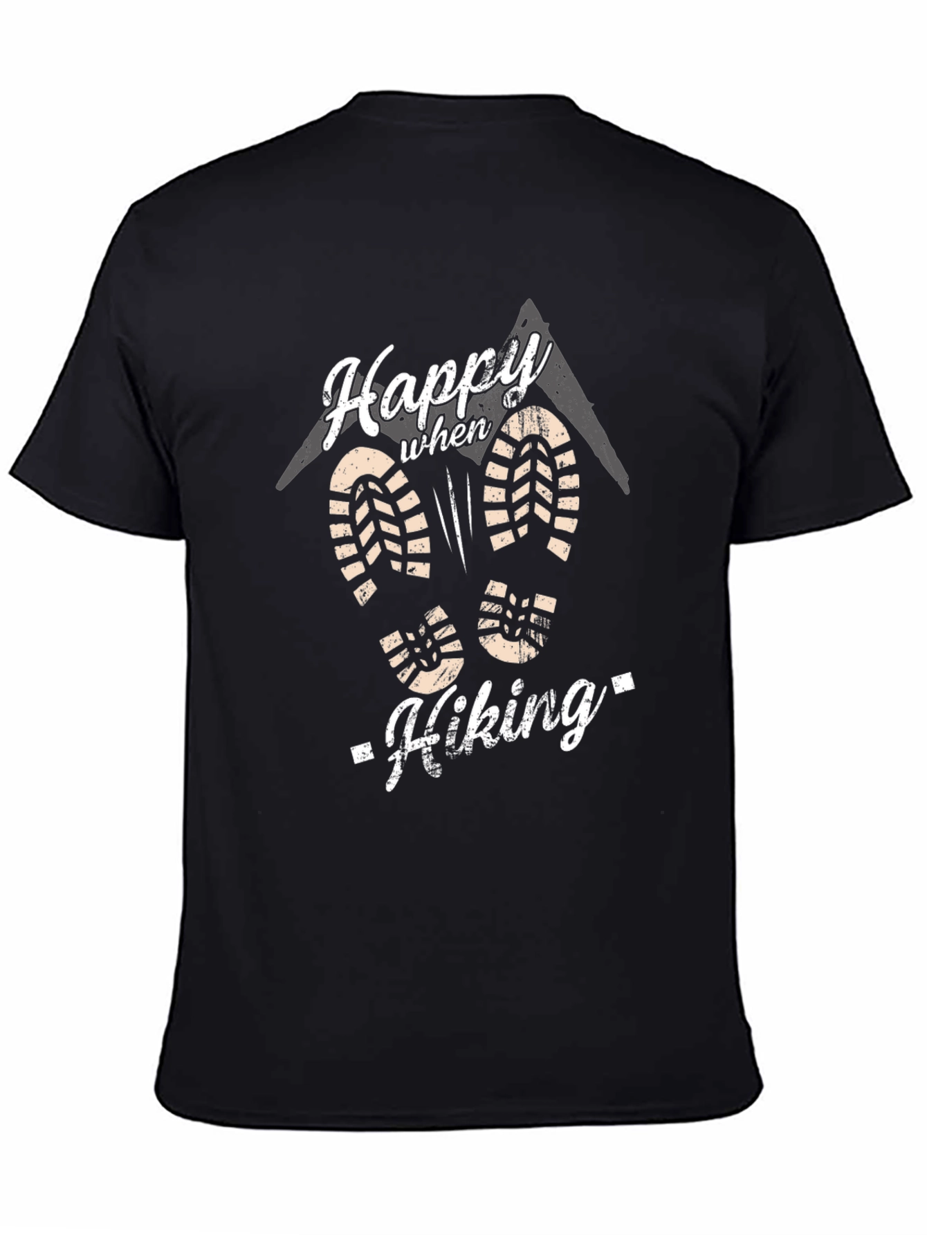 Happy When Hiking Graphic Tee