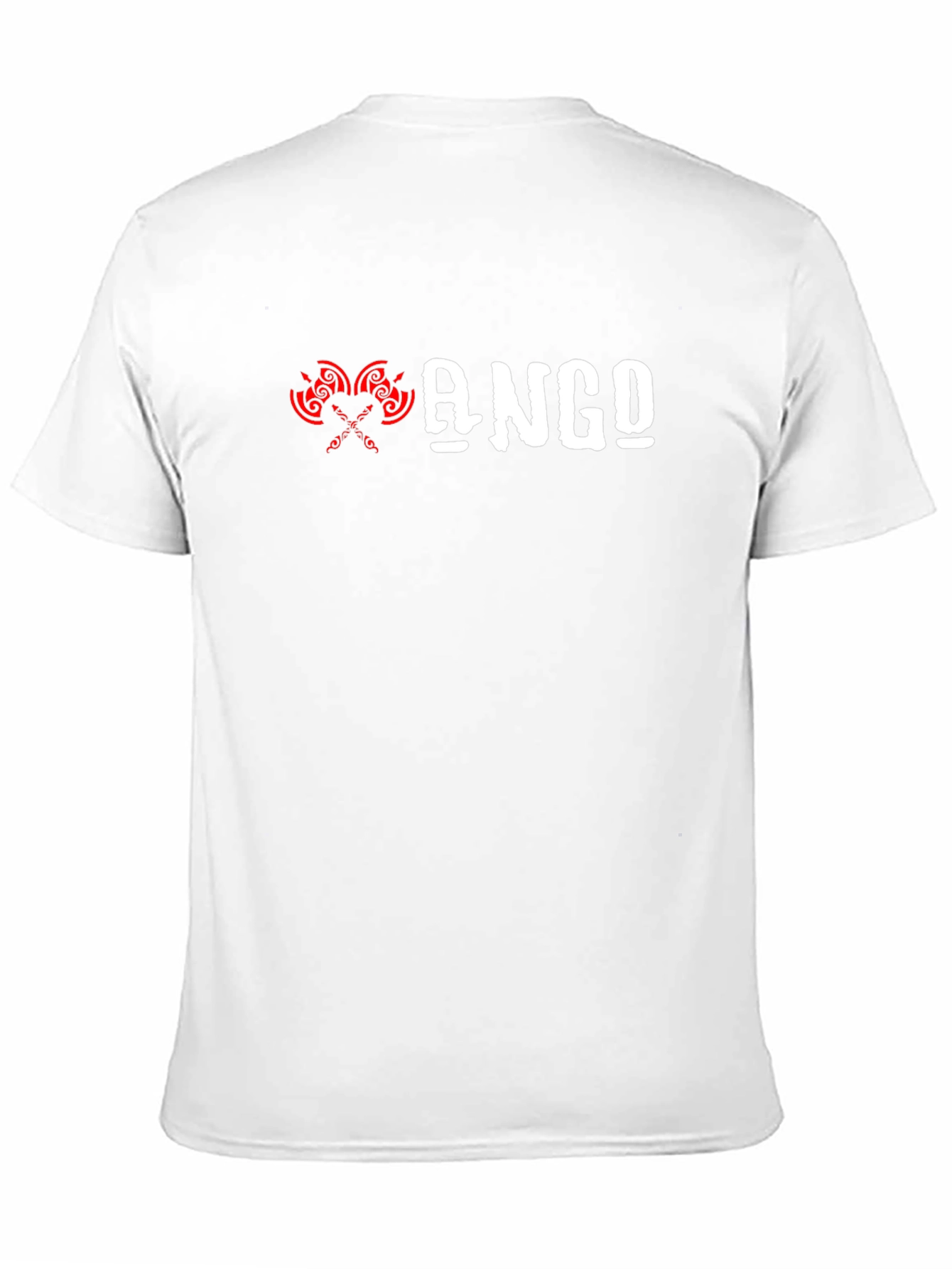 ANGO Graphic Tee - Black Short Sleeve Shirt