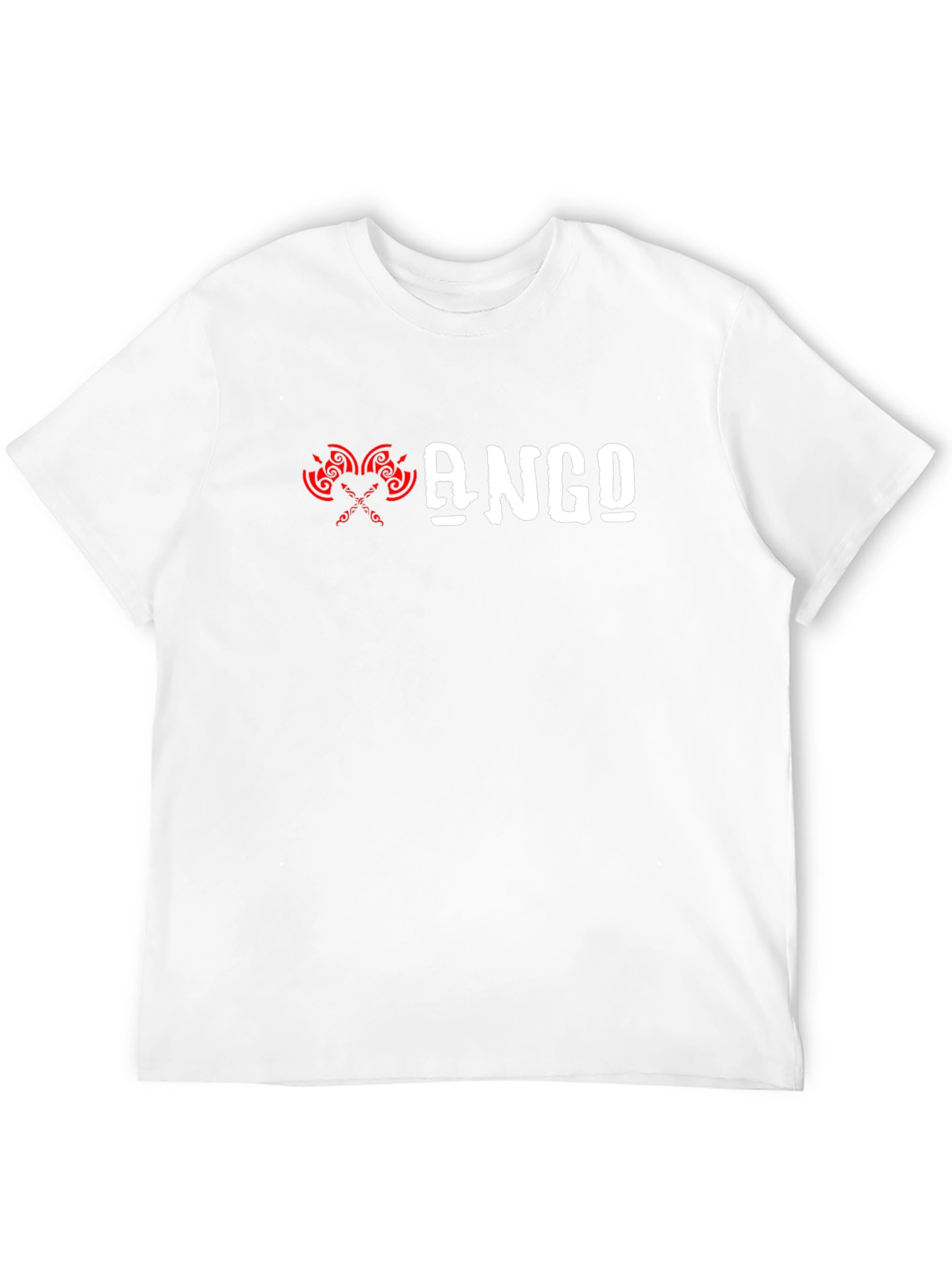 ANGO Graphic Tee - Black Short Sleeve Shirt