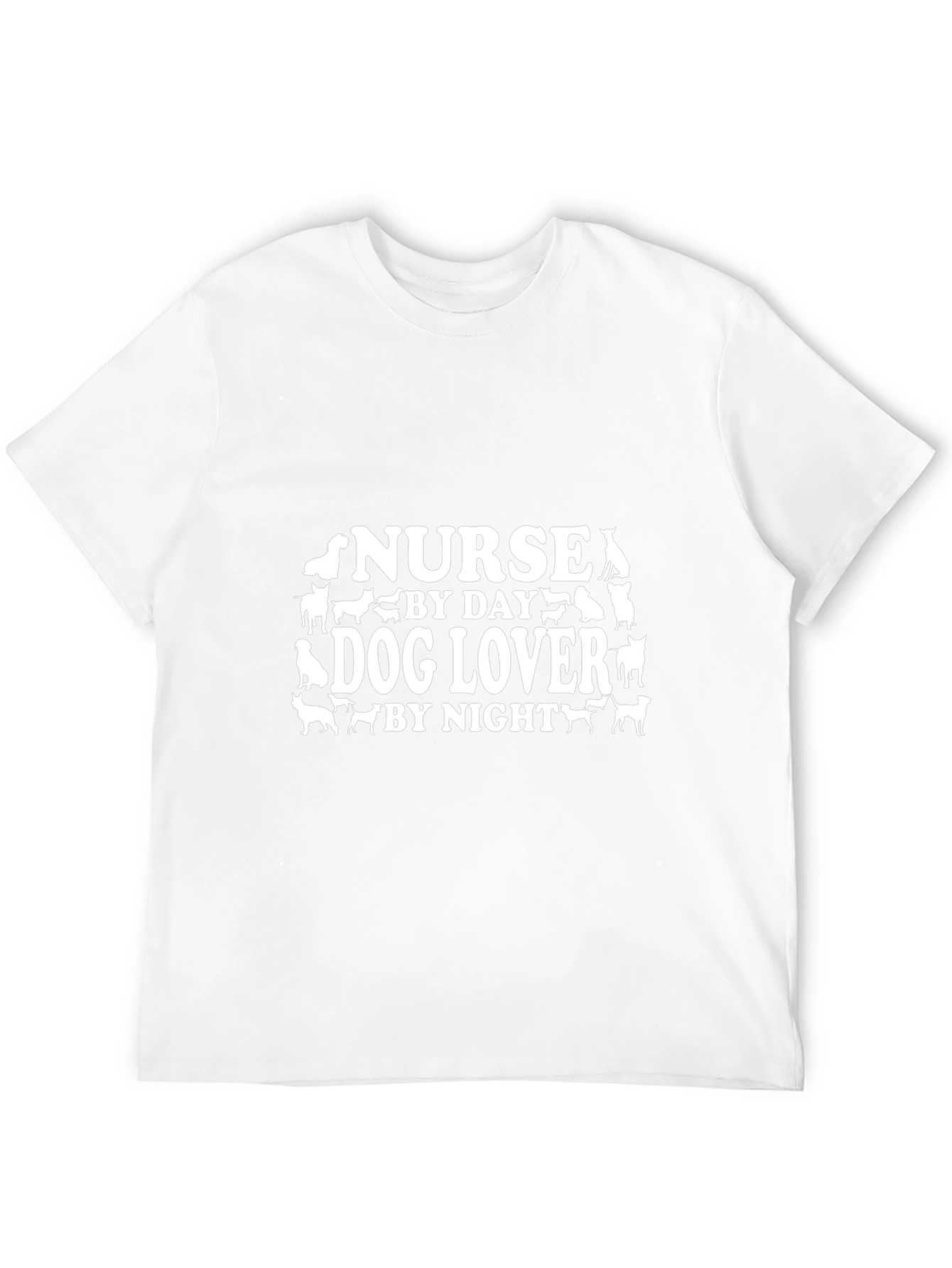 Nurse Dog Lover T-Shirt - Black