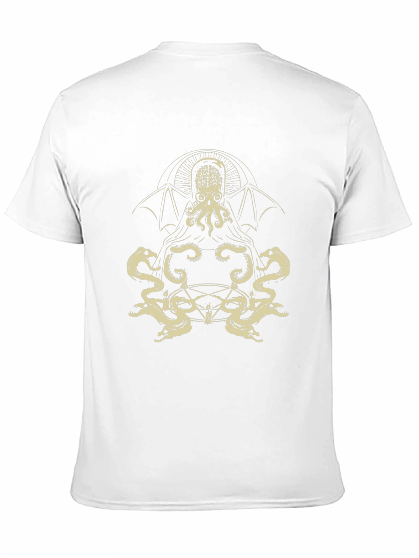 Cthulhu Graphic Tee - Dark Occult Design