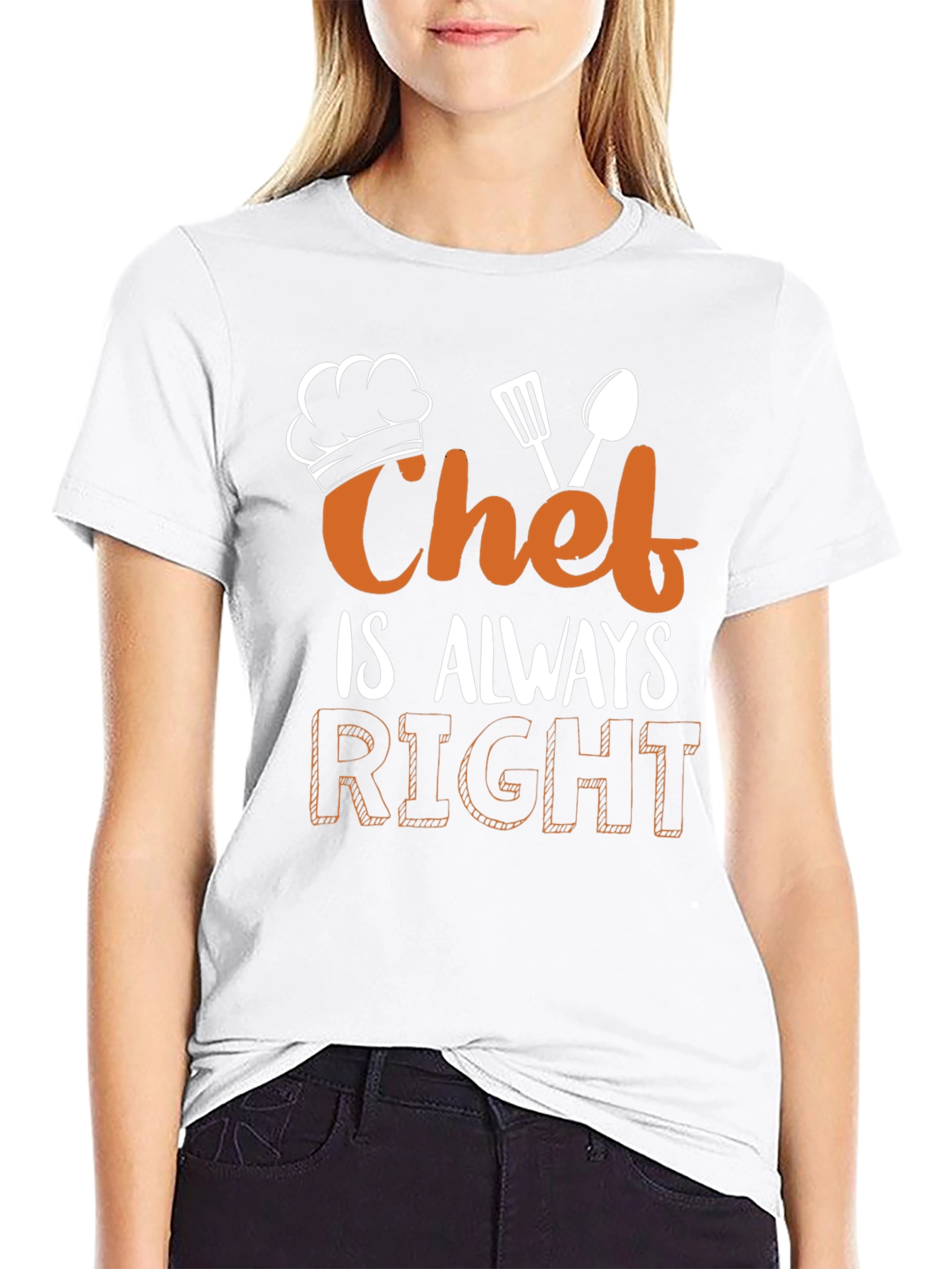 Chef Is Always Right Graphic Tee
