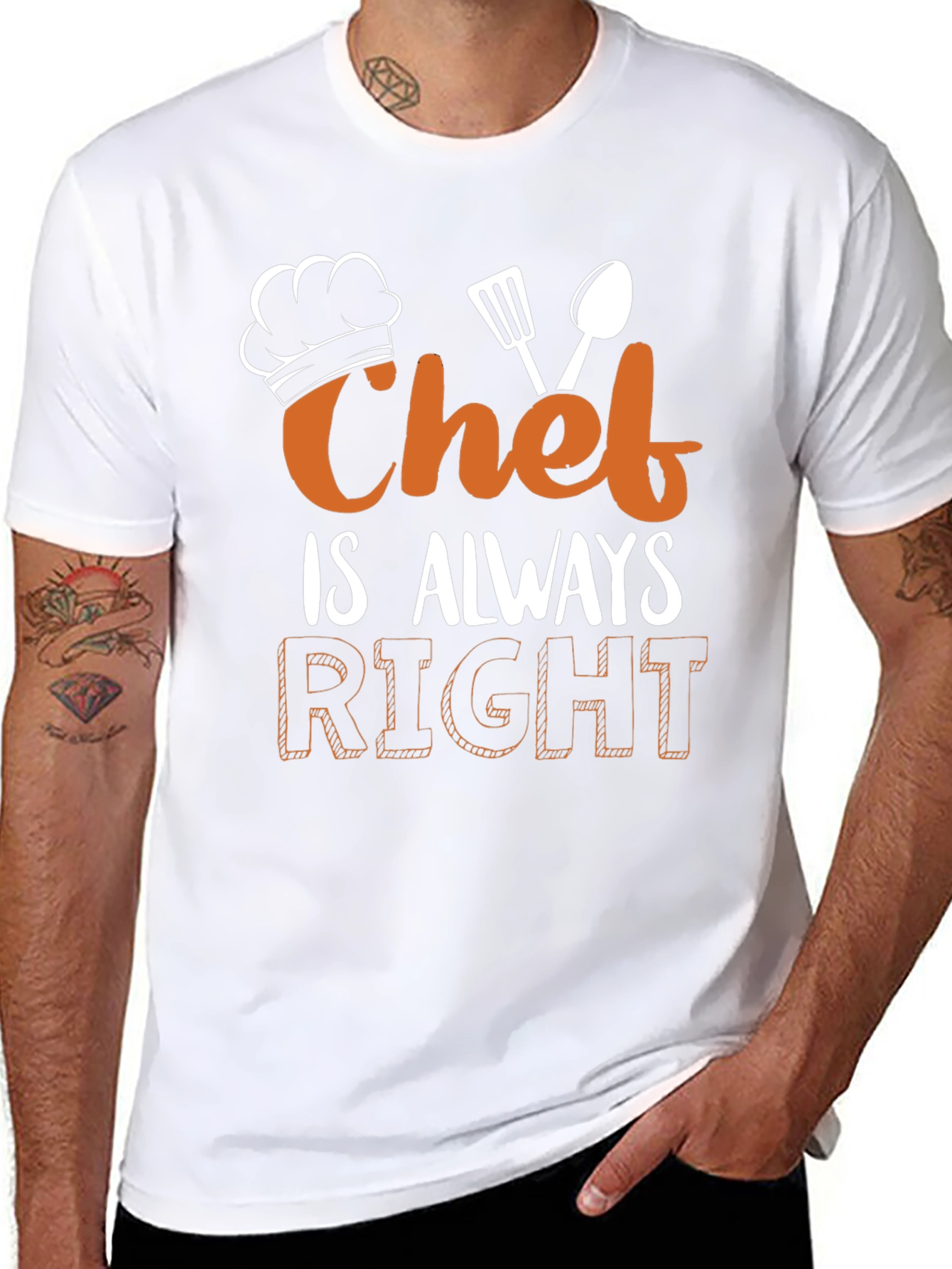 Chef Is Always Right Graphic Tee