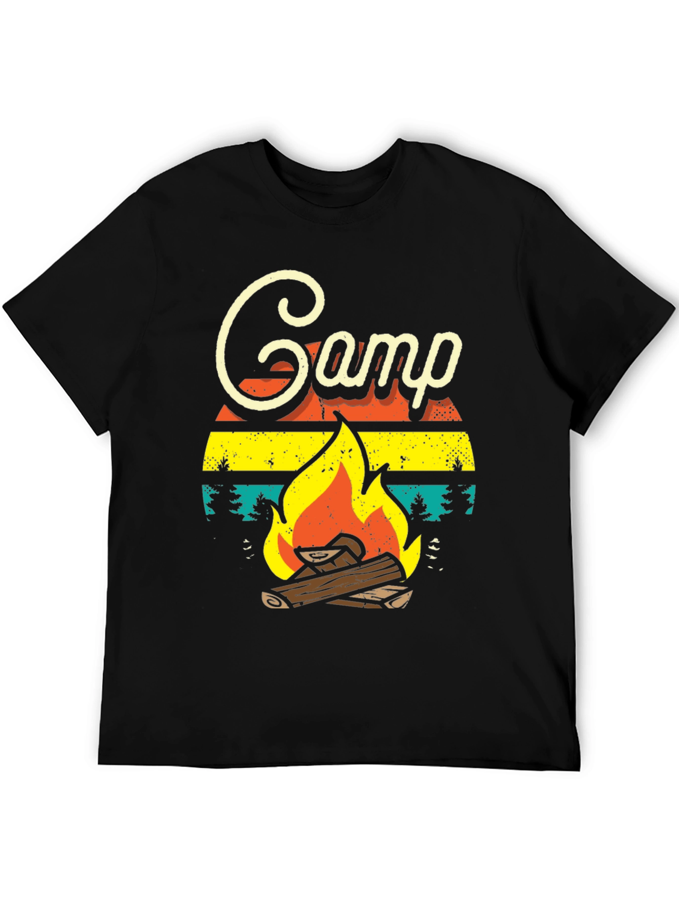 Campfire Graphic T-Shirt