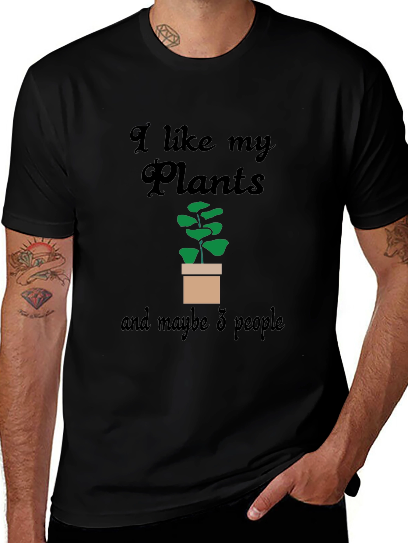 I Like My Plants T-Shirt - Gardener Gift