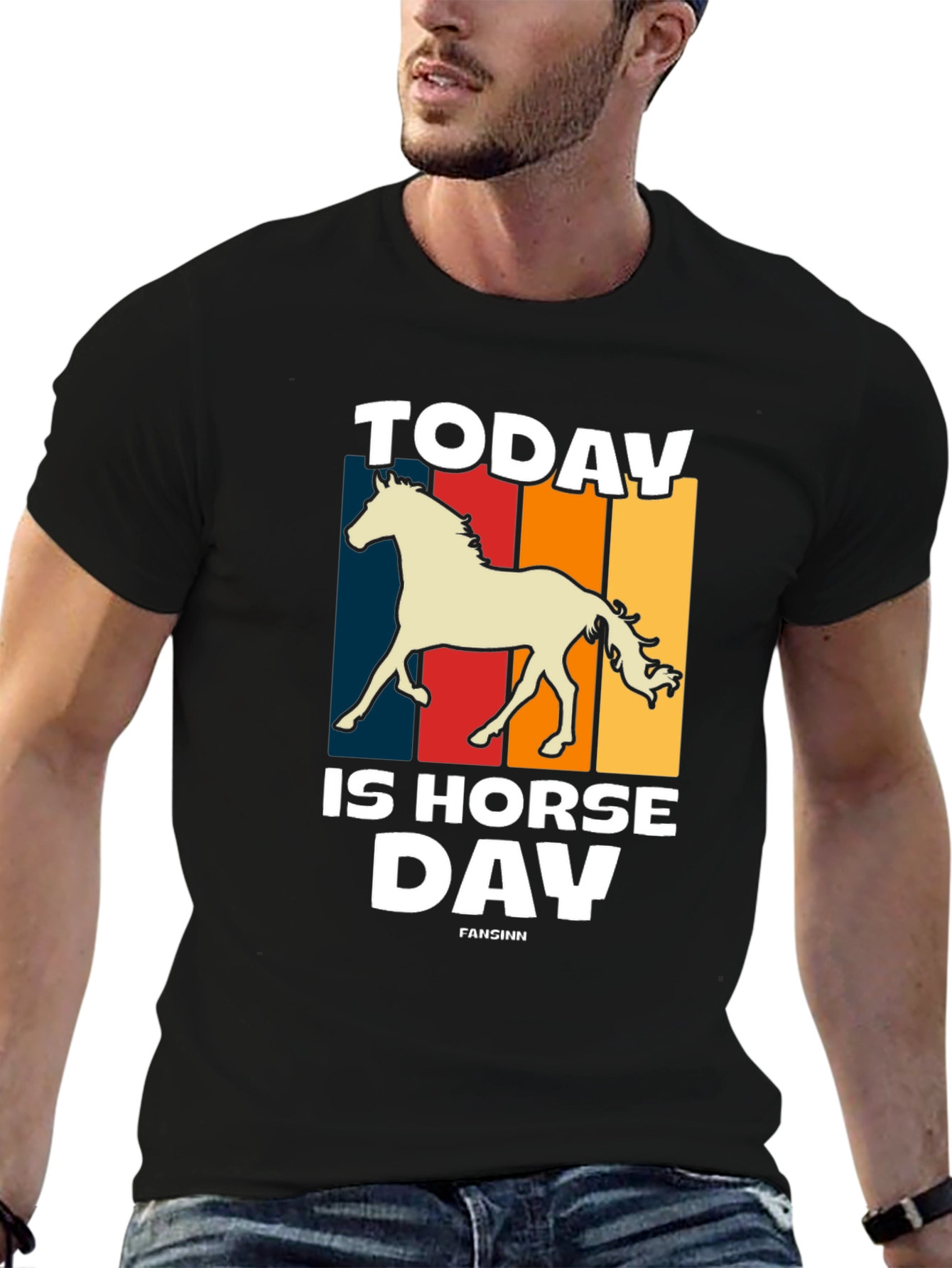 Today Is Horse Day Graphic Tee