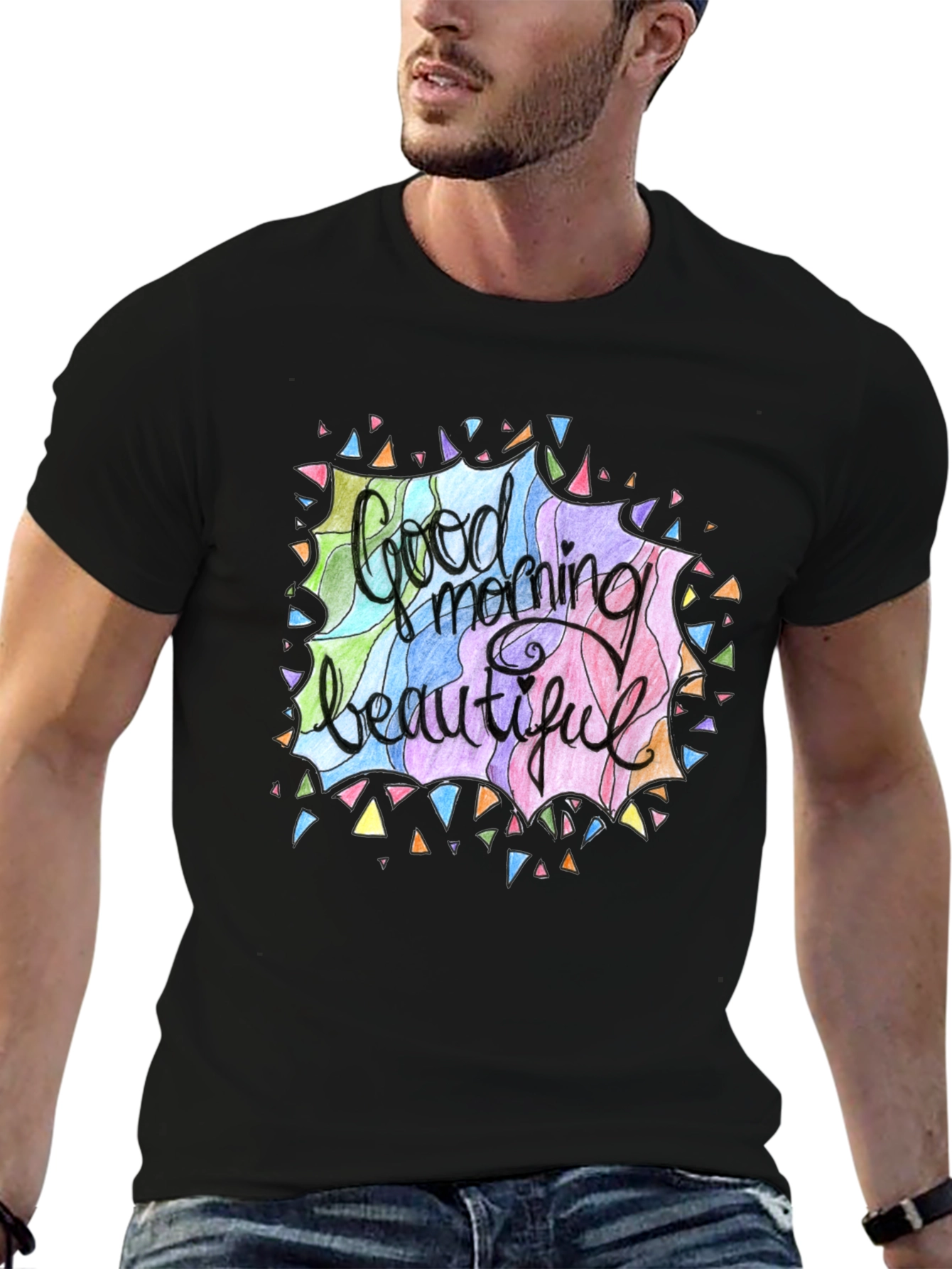 Good Morning Beautiful Graphic Tee