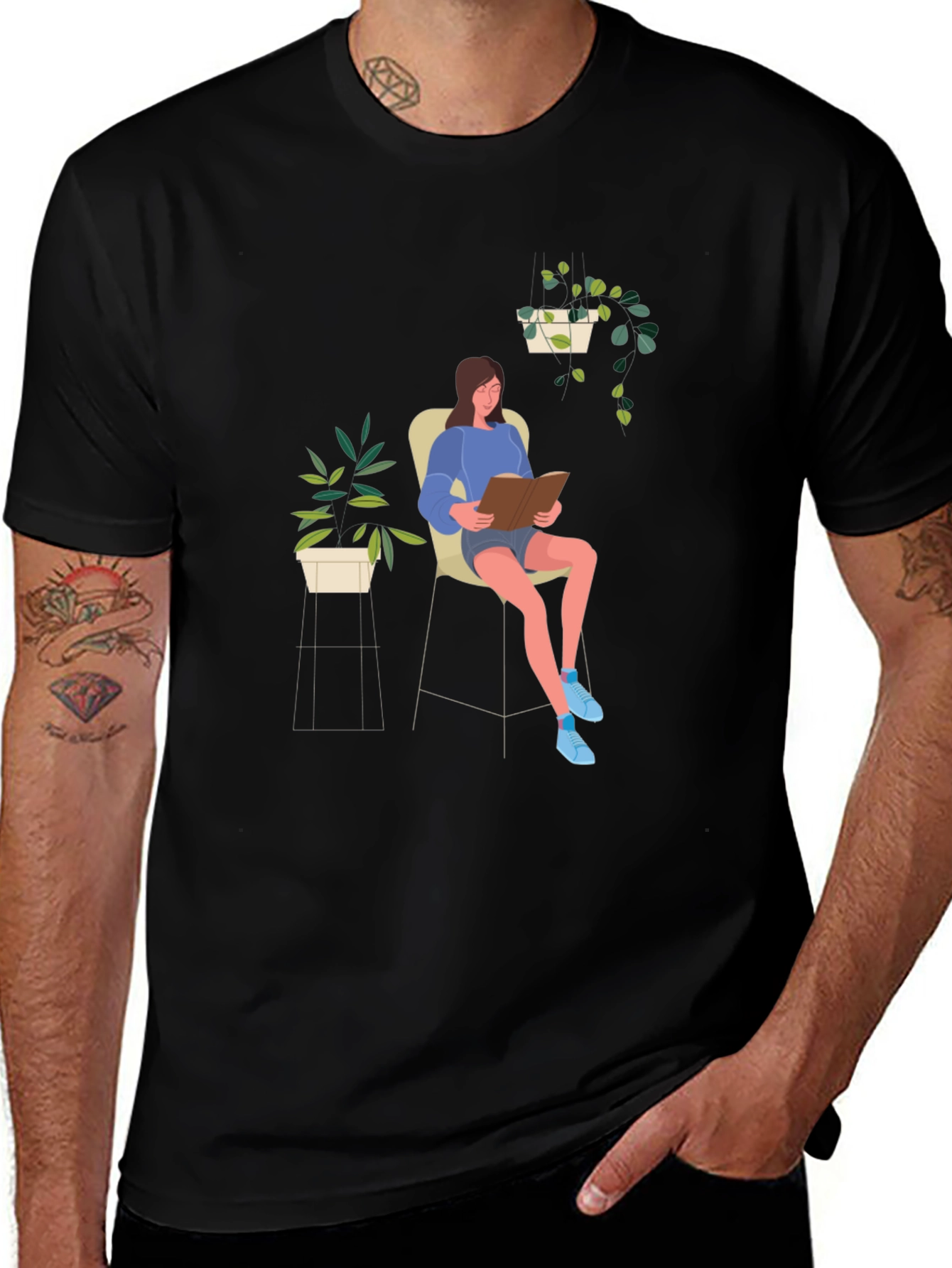 Readers Retreat T-Shirt: Cozy Comfort Stylish Design