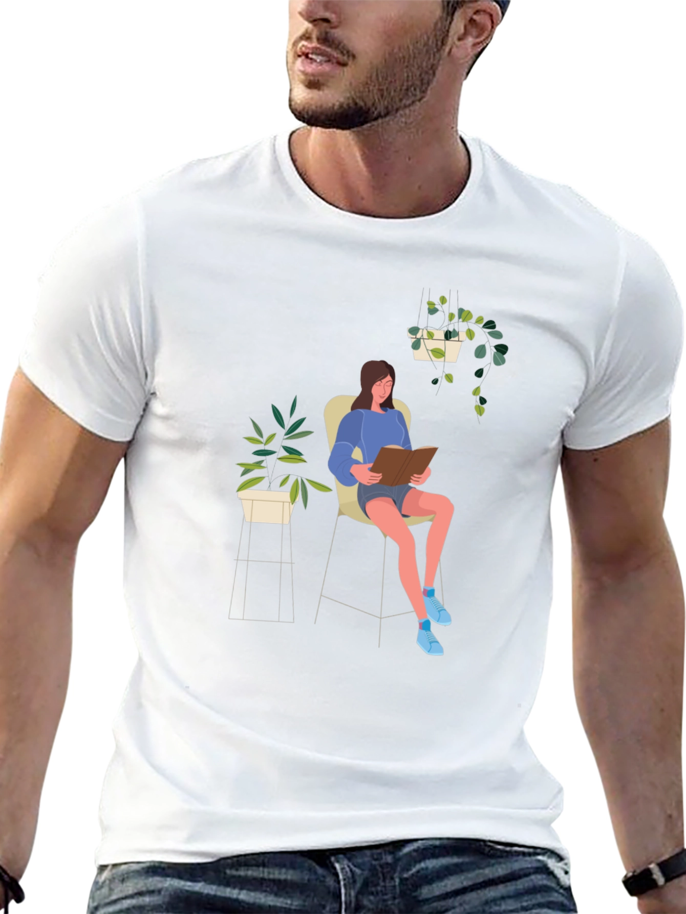 Readers Retreat T-Shirt: Cozy Comfort Stylish Design