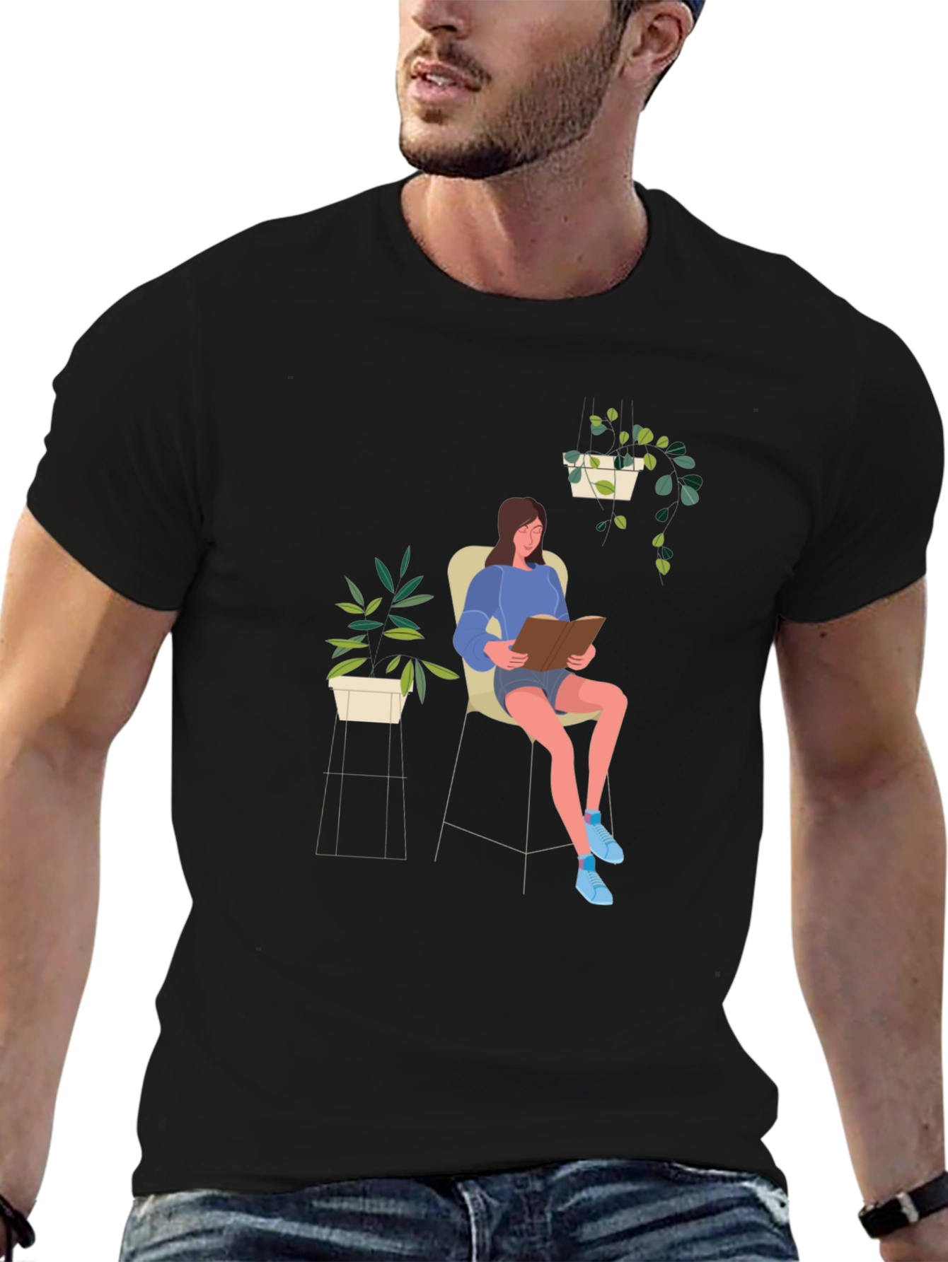 Readers Retreat T-Shirt: Cozy Comfort Stylish Design