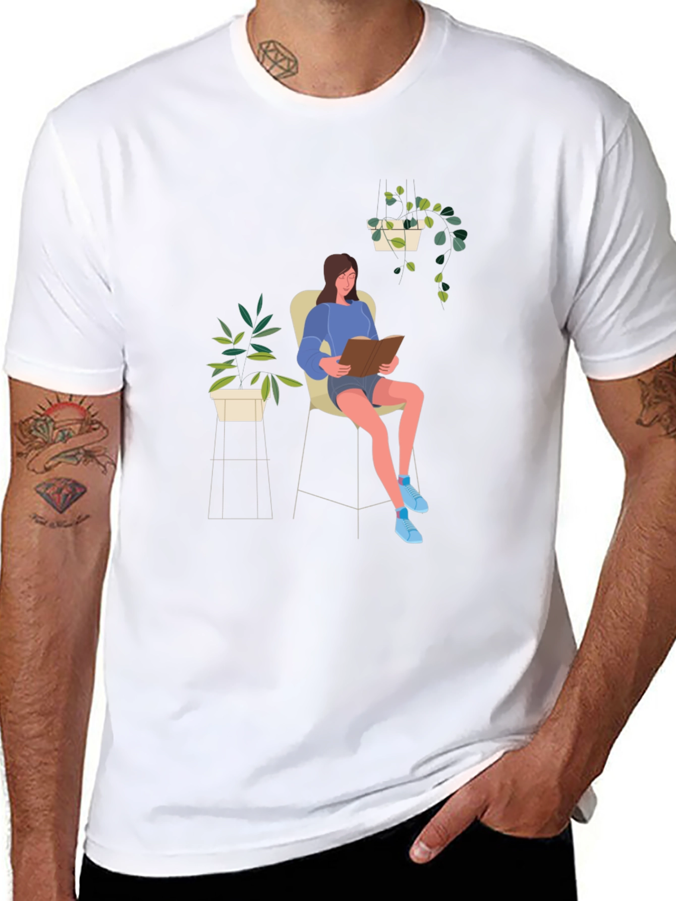 Readers Retreat T-Shirt: Cozy Comfort Stylish Design