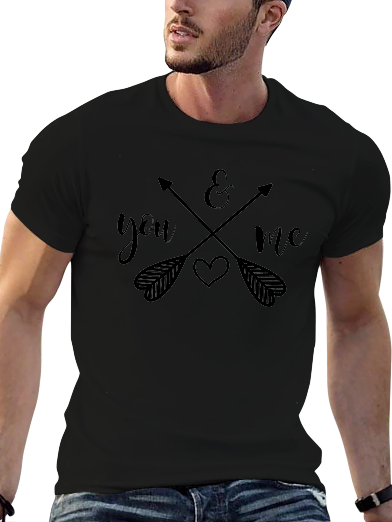 You & Me Arrows Graphic T-Shirt
