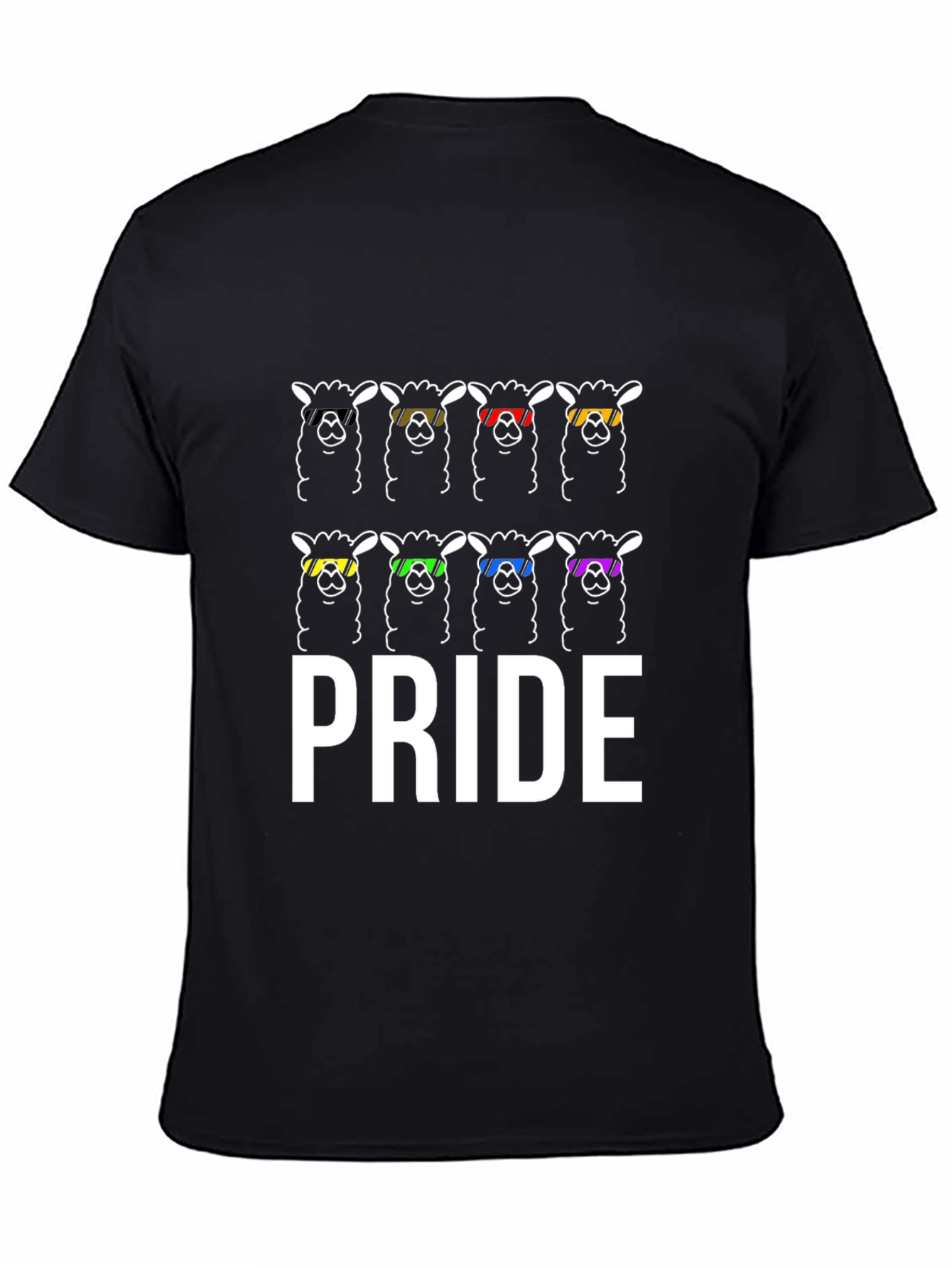Pride Llama T-Shirt - LGBTQ+ Rainbow Graphic Tee