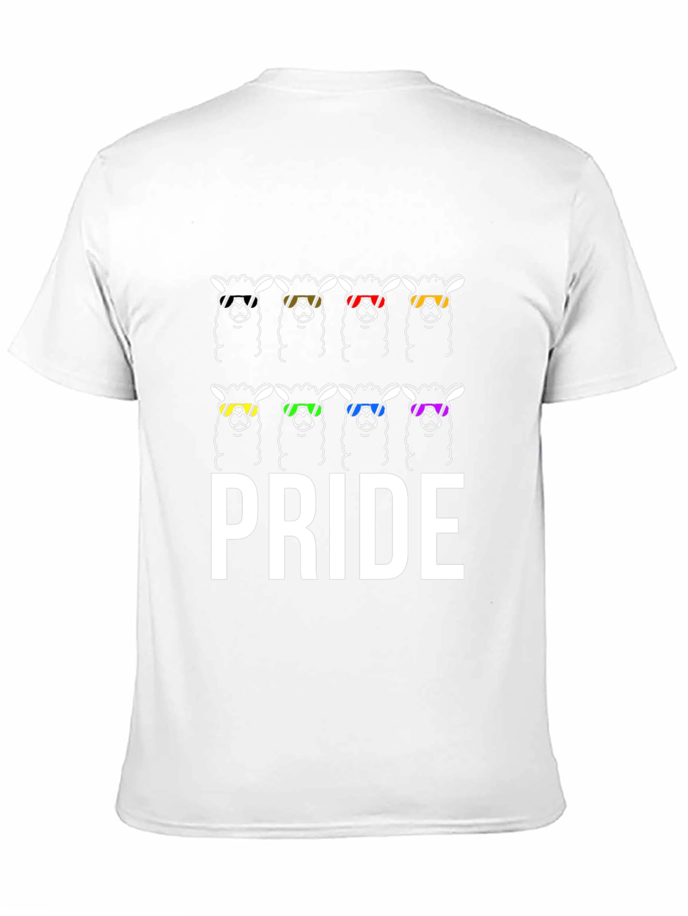 Pride Llama T-Shirt - LGBTQ+ Rainbow Graphic Tee
