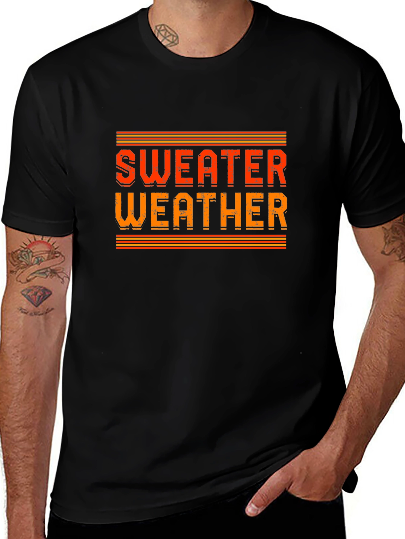 Sweater Weather Graphic Tee - Cozy Season