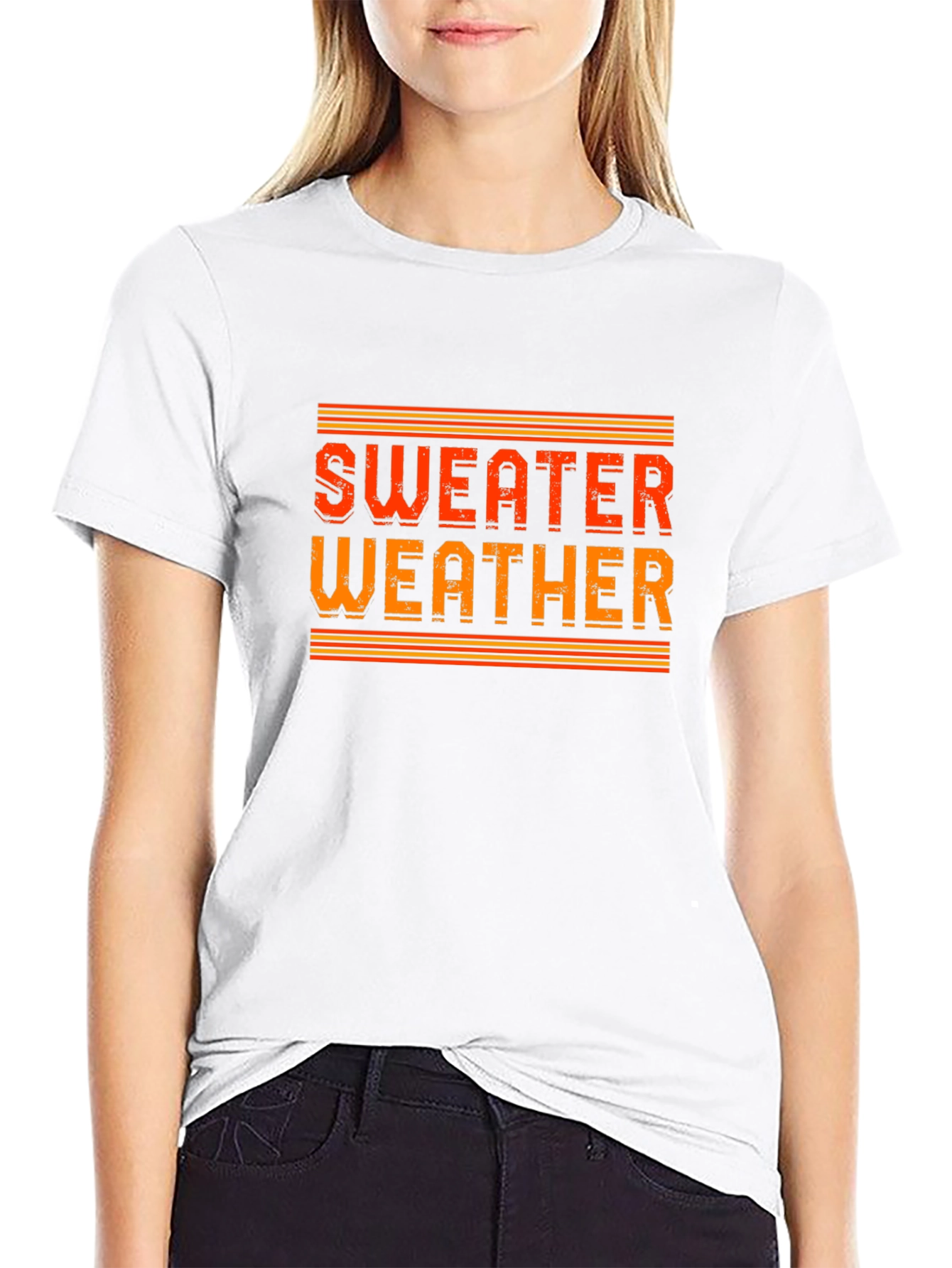 Sweater Weather Graphic Tee - Cozy Season
