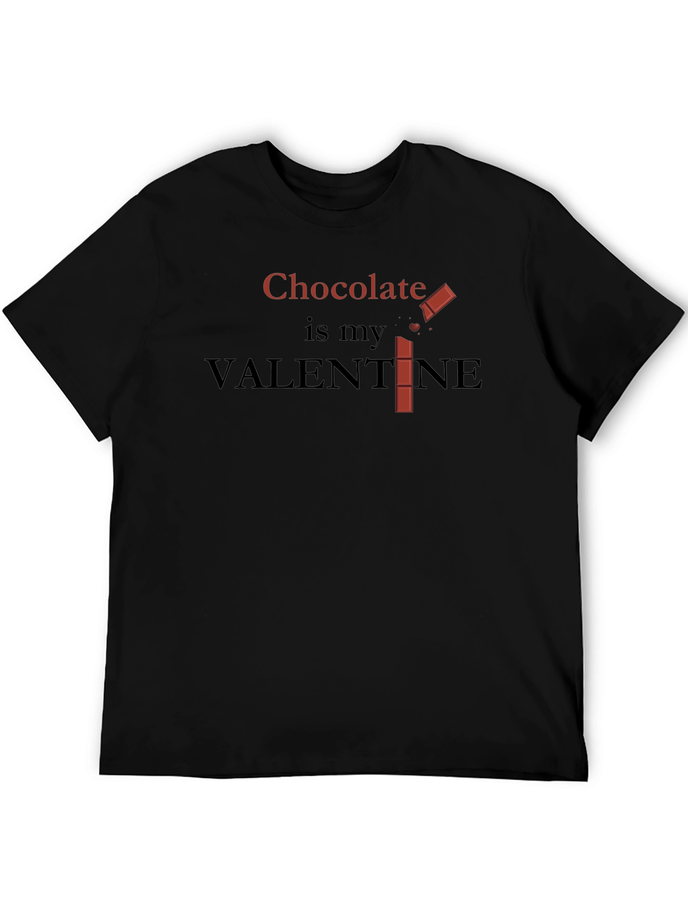 Chocolate Valentine Graphic T-Shirt