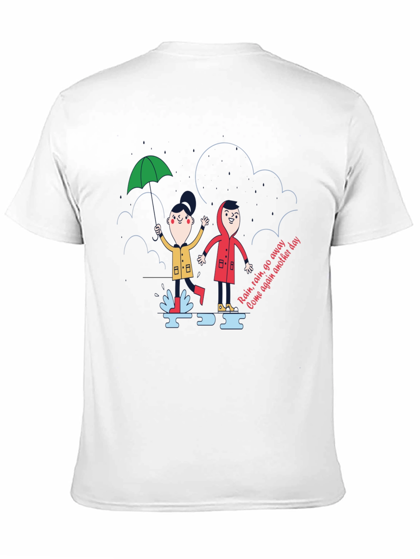 Rainy Day Fun T-Shirt: Kids at Play