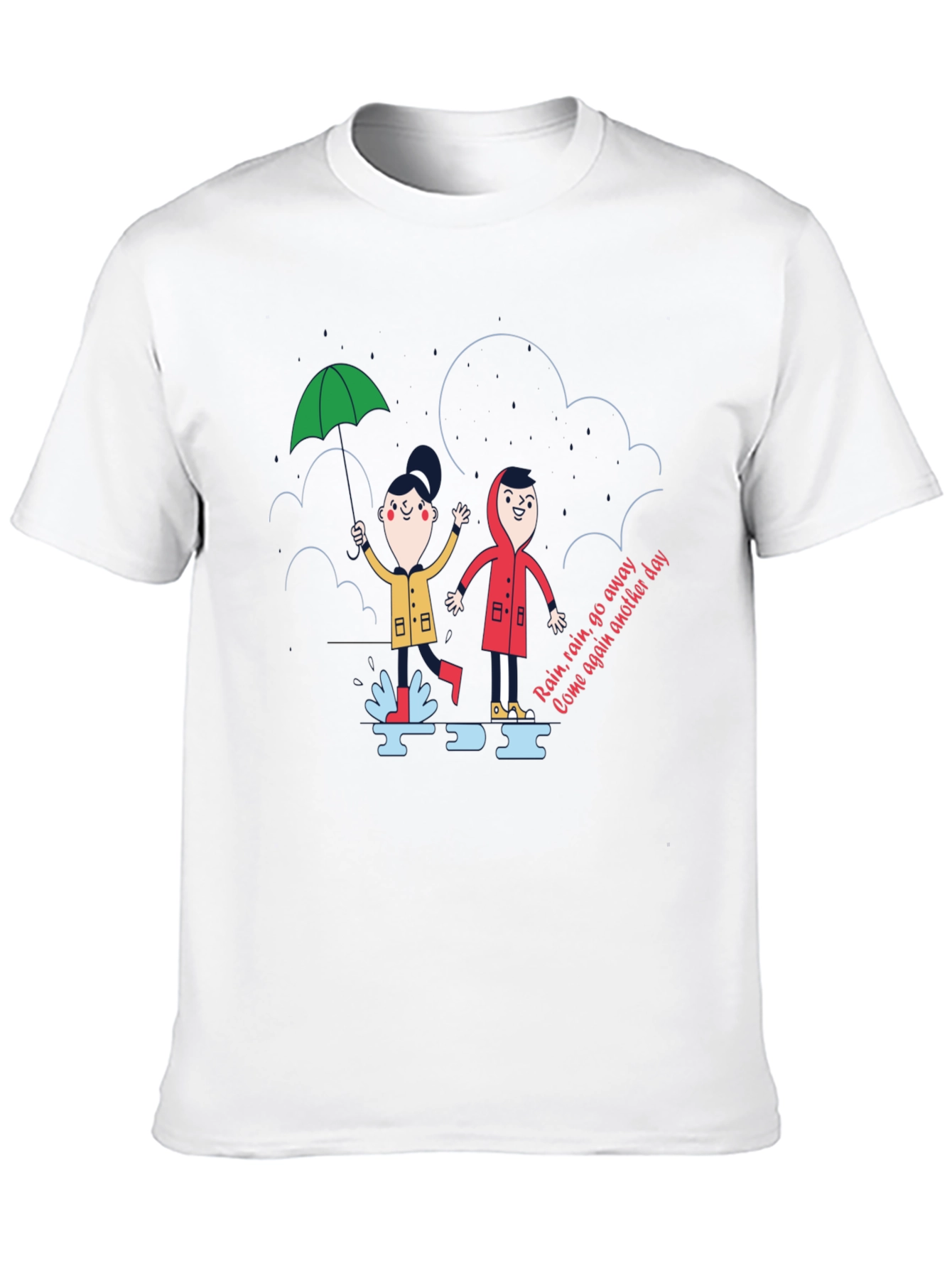 Rainy Day Fun T-Shirt: Kids at Play