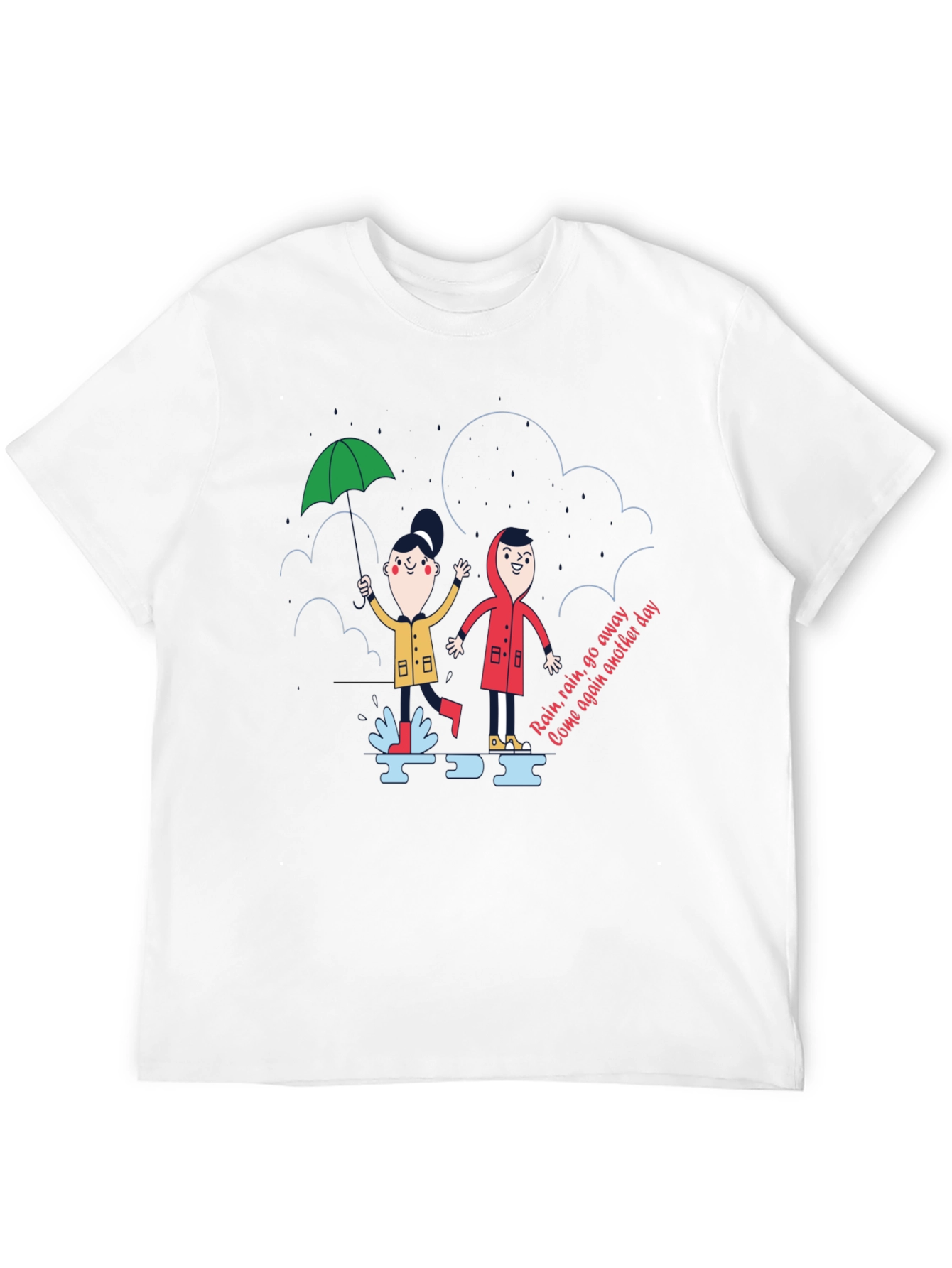 Rainy Day Fun T-Shirt: Kids at Play