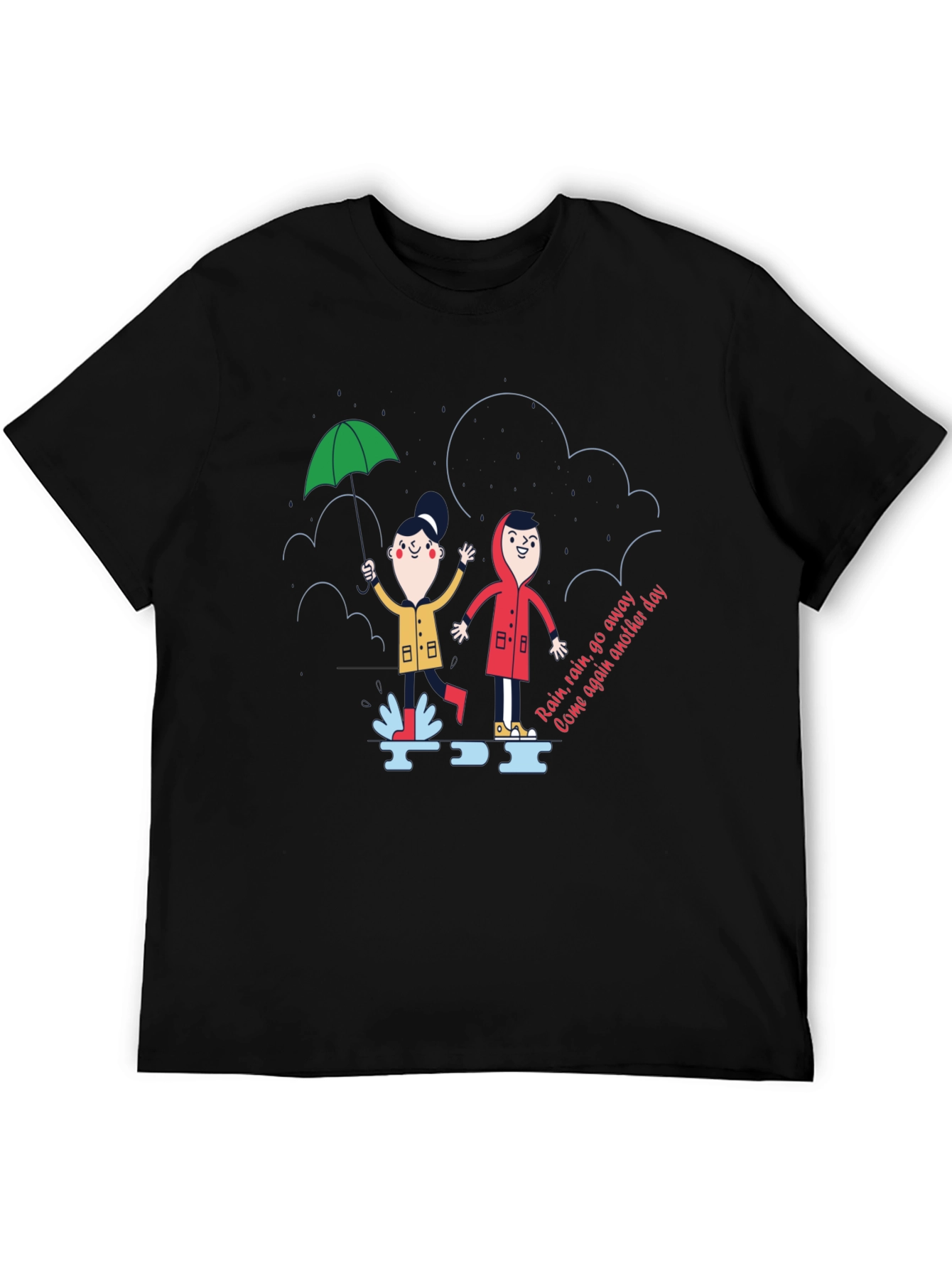 Rainy Day Fun T-Shirt: Kids at Play