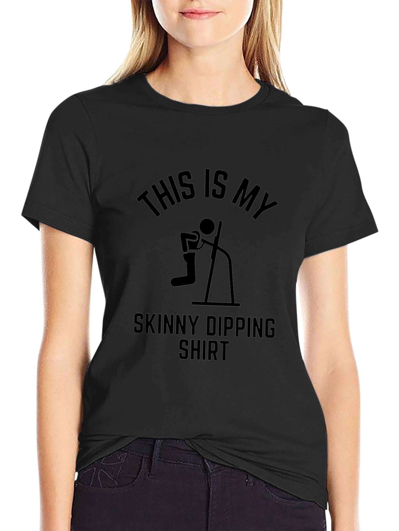 Skinny Dipping Shirt - Funny Graphic Tee