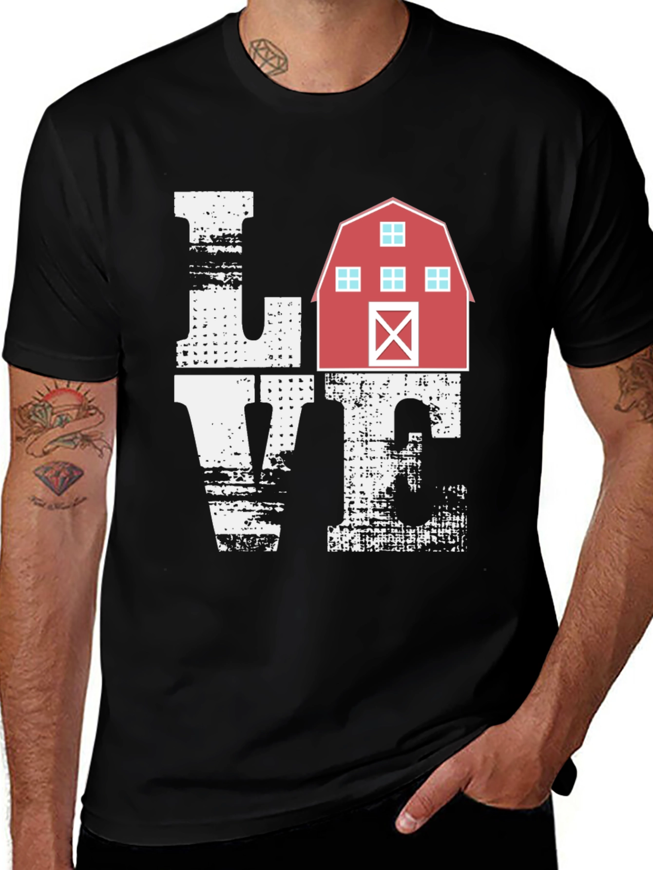 Love Barn T-Shirt - Farm Life Tee